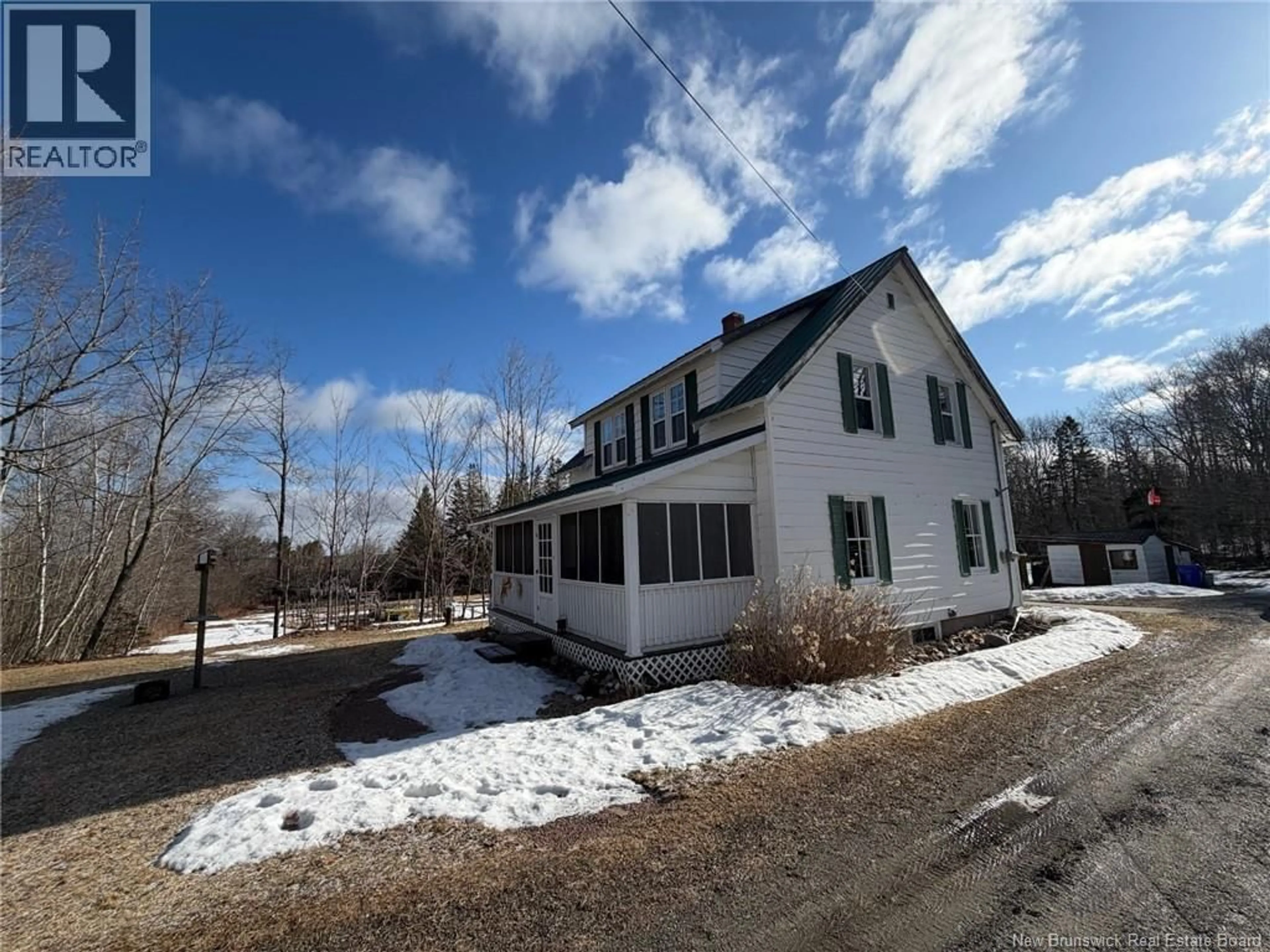 A pic from outside/outdoor area/front of a property/back of a property/a pic from drone, unknown for 556 RICHARDSON ROAD, Lawrence Station New Brunswick E5A1T8