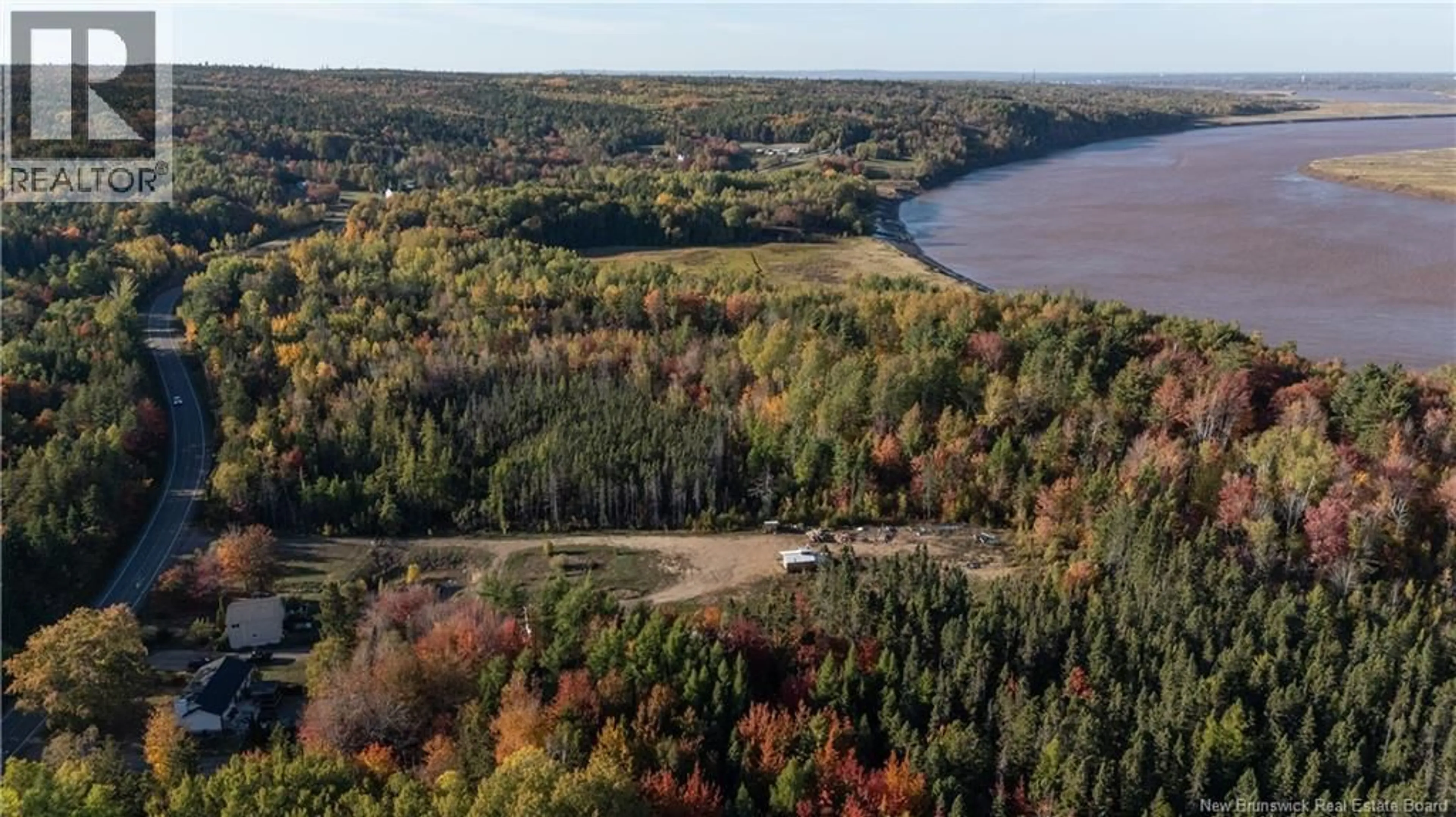 A pic from outside/outdoor area/front of a property/back of a property/a pic from drone, water/lake/river/ocean view for 1949 ROUTE 114, Stoney Creek New Brunswick E1G2J7
