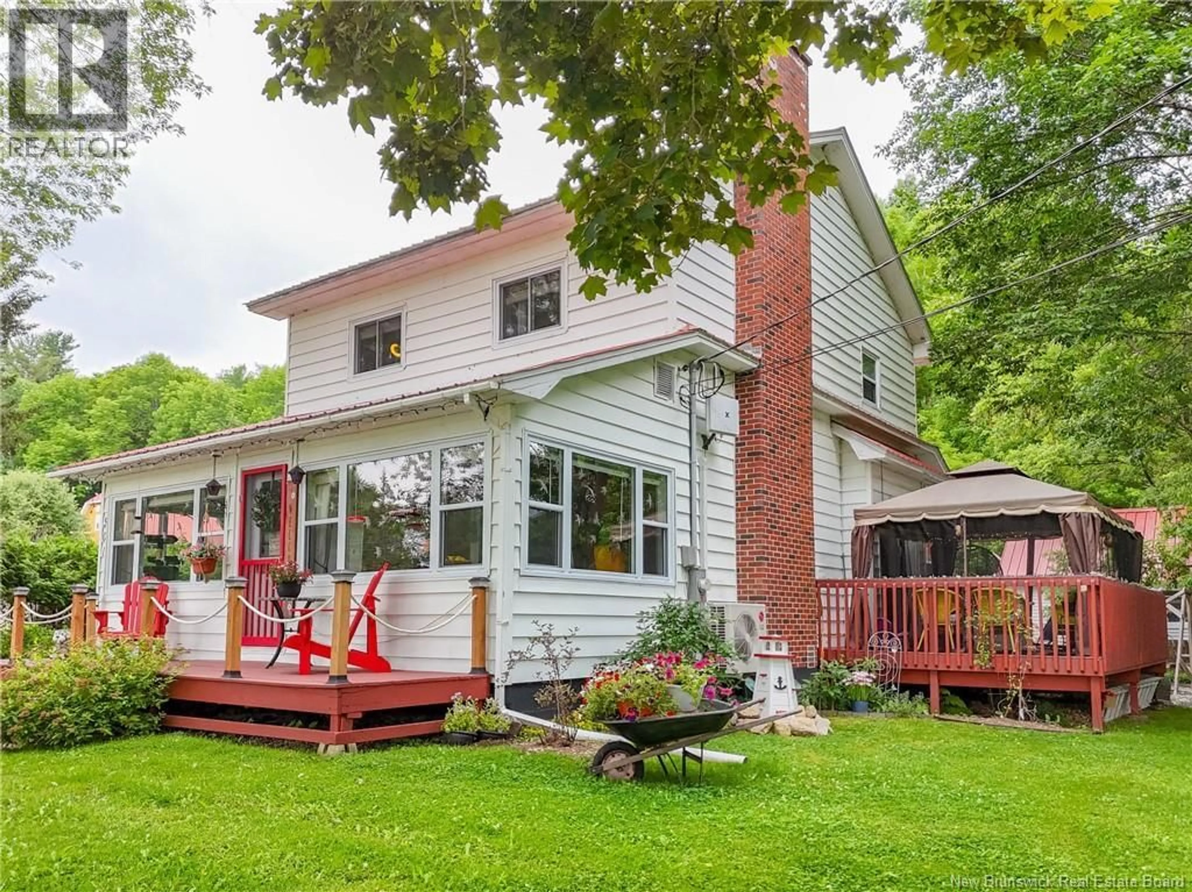 Home with vinyl exterior material, street for 501 OTIS DRIVE, Nackawic New Brunswick E6G1H5