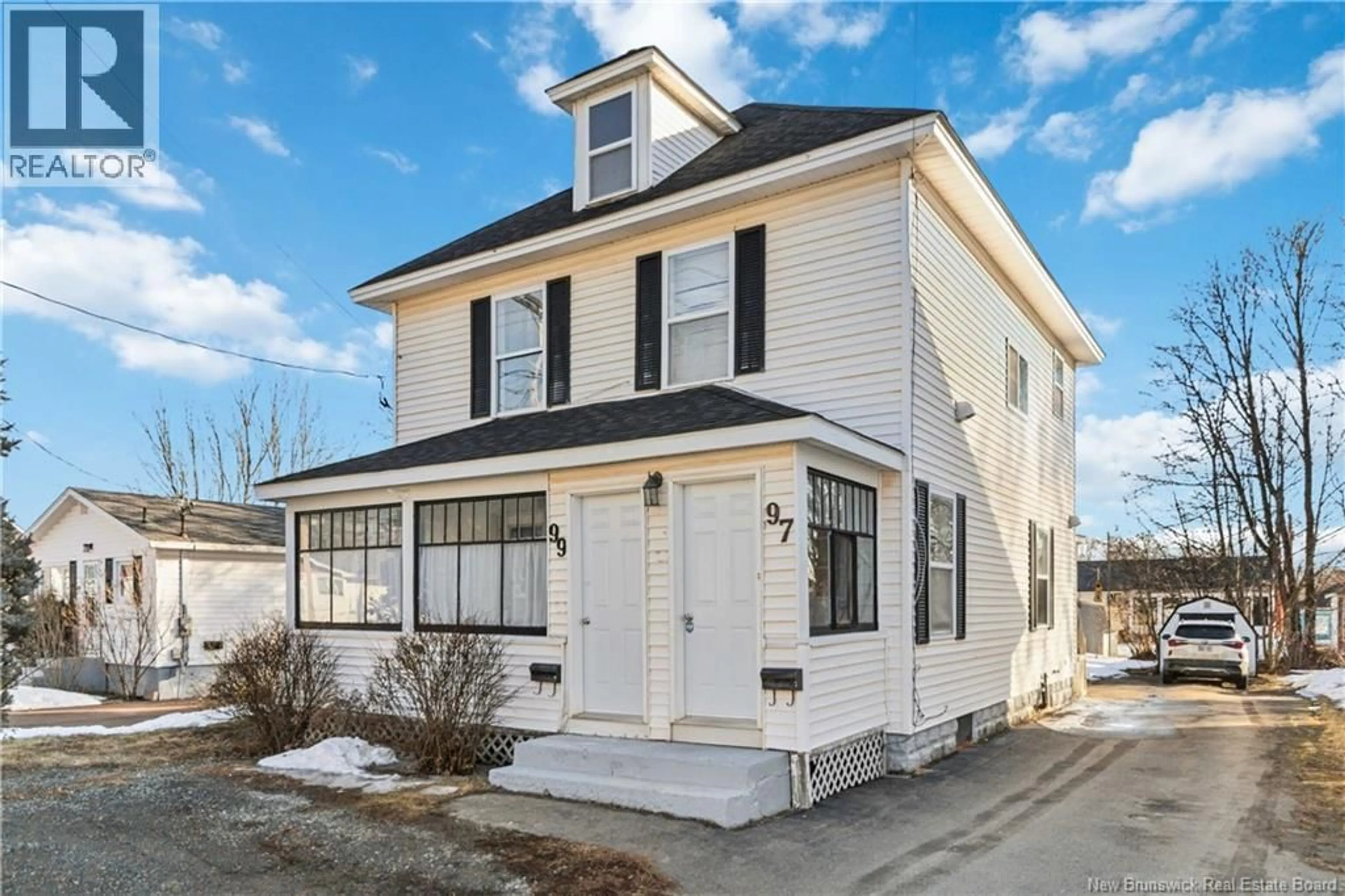 Home with brick exterior material, street for 97-99 EDWARD STREET, Moncton New Brunswick E1A2J3