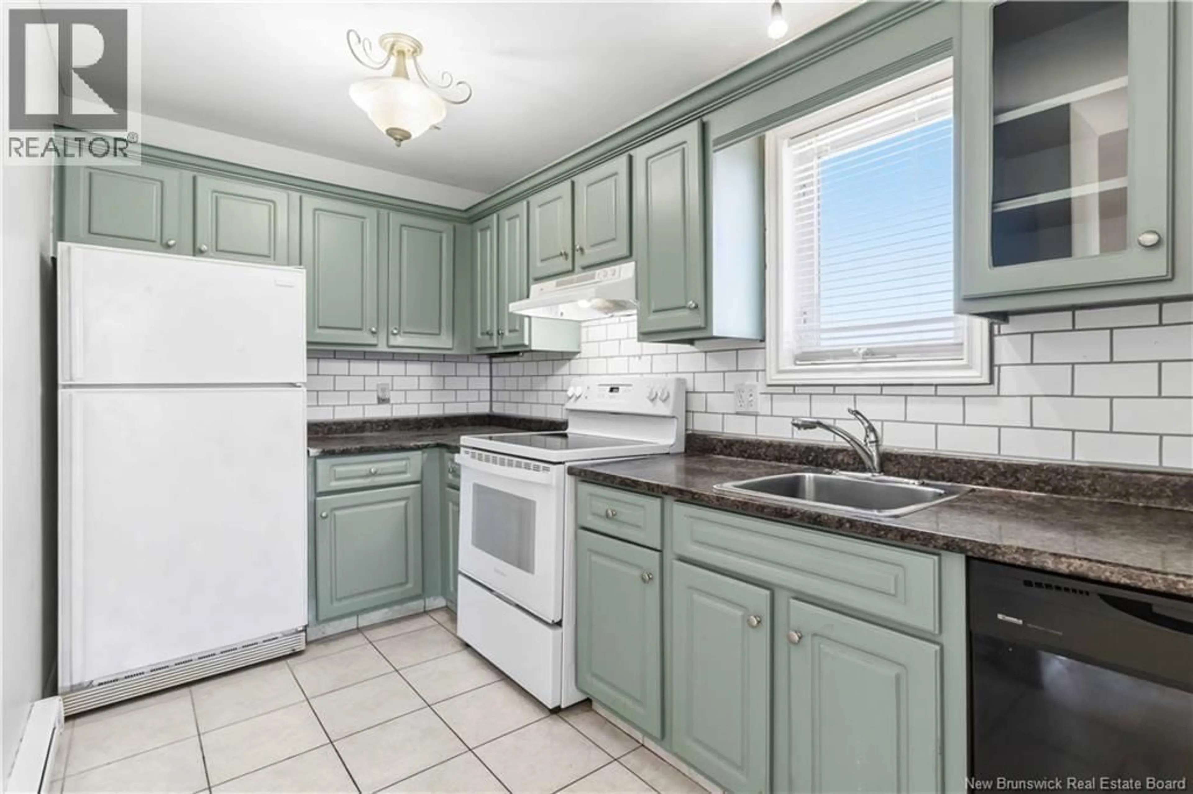 Standard kitchen, ceramic/tile floor for 6 - 72 KENDRA STREET, Moncton New Brunswick E1C4J9
