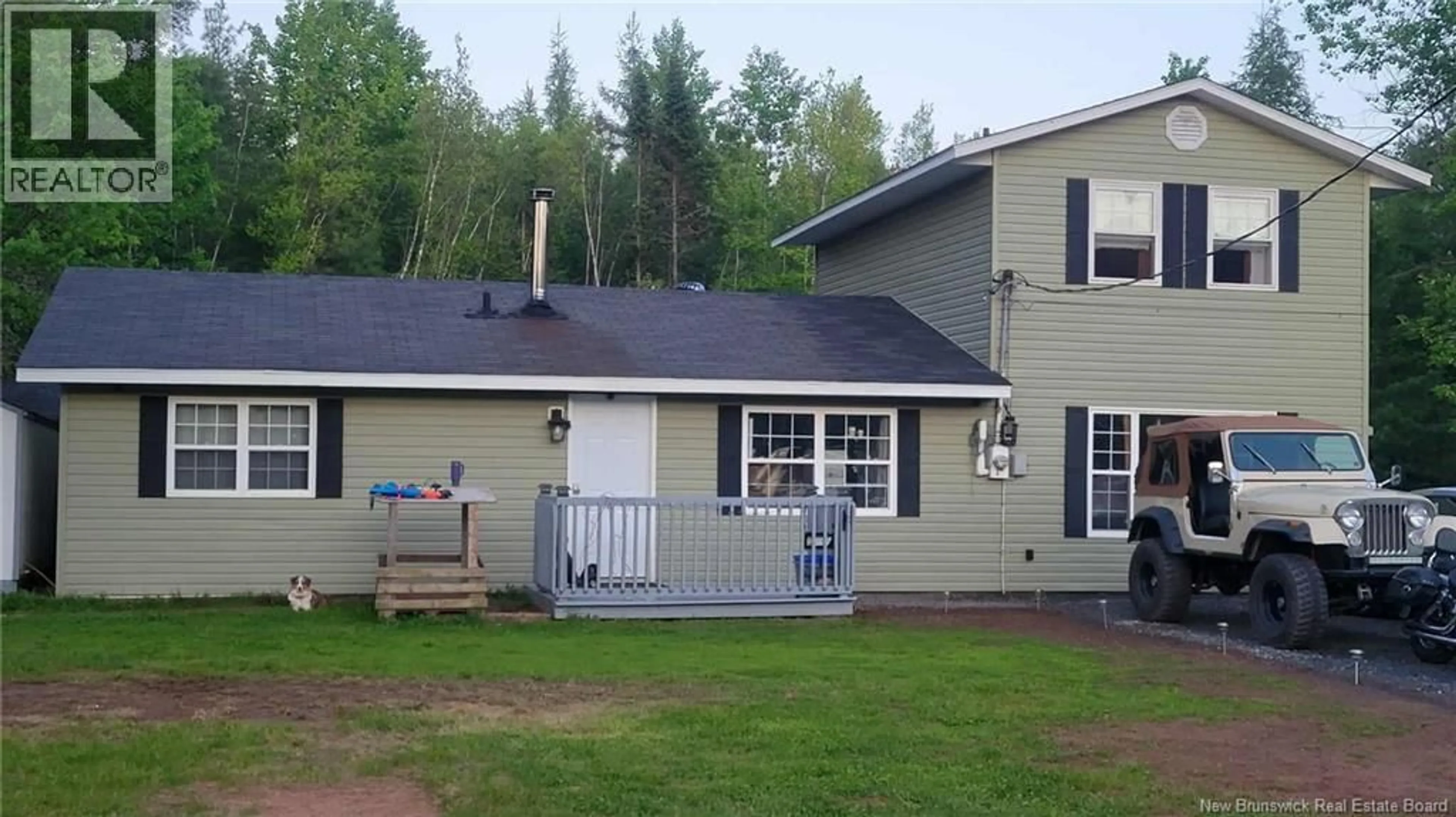Home with vinyl exterior material, unknown for 144 WILSEY ROAD, Fredericton Junction New Brunswick E5L1W9