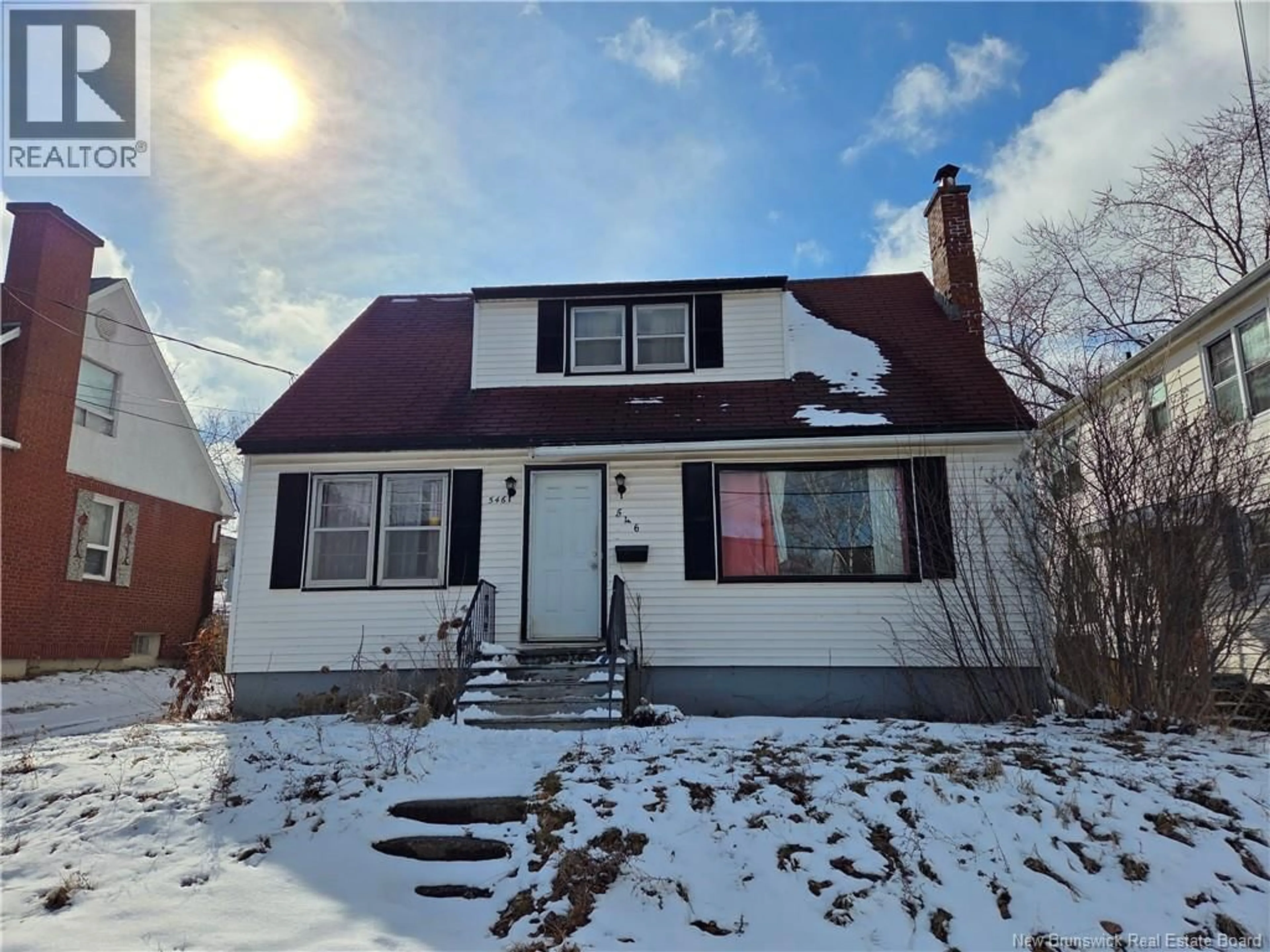 Home with vinyl exterior material, street for 546 HIGH STREET, Moncton New Brunswick E1C6E7