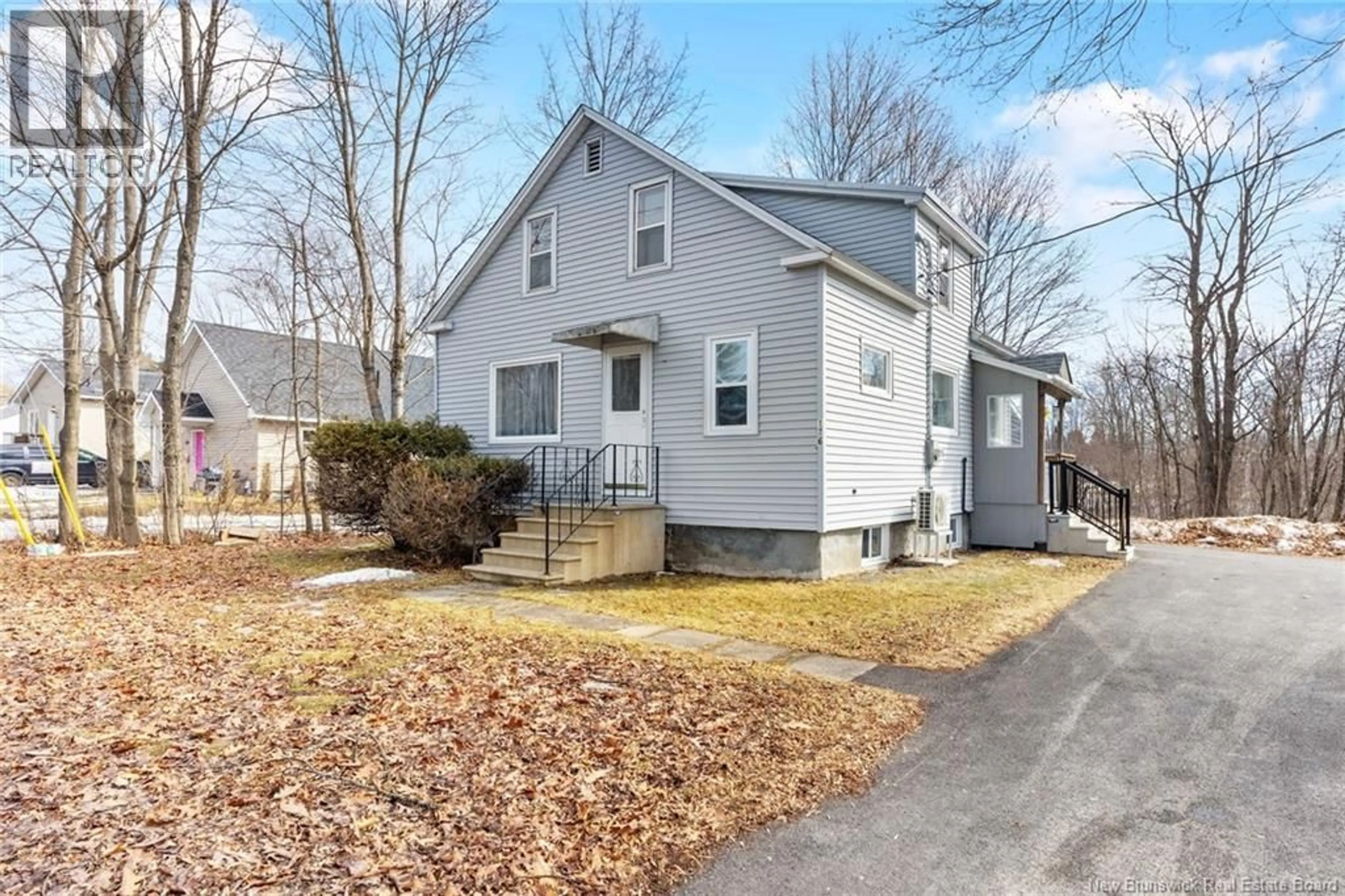 Home with vinyl exterior material, street for 176 CLARK STREET, Fredericton New Brunswick E3A2W7