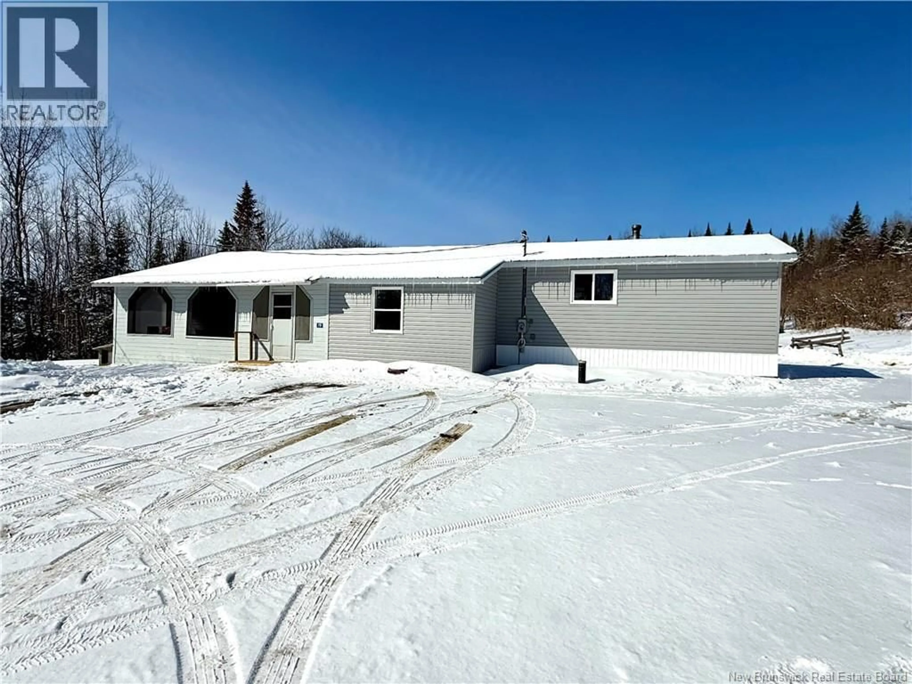 A pic from outside/outdoor area/front of a property/back of a property/a pic from drone, unknown for 19 RTE 570, Bannon New Brunswick E7L3S3