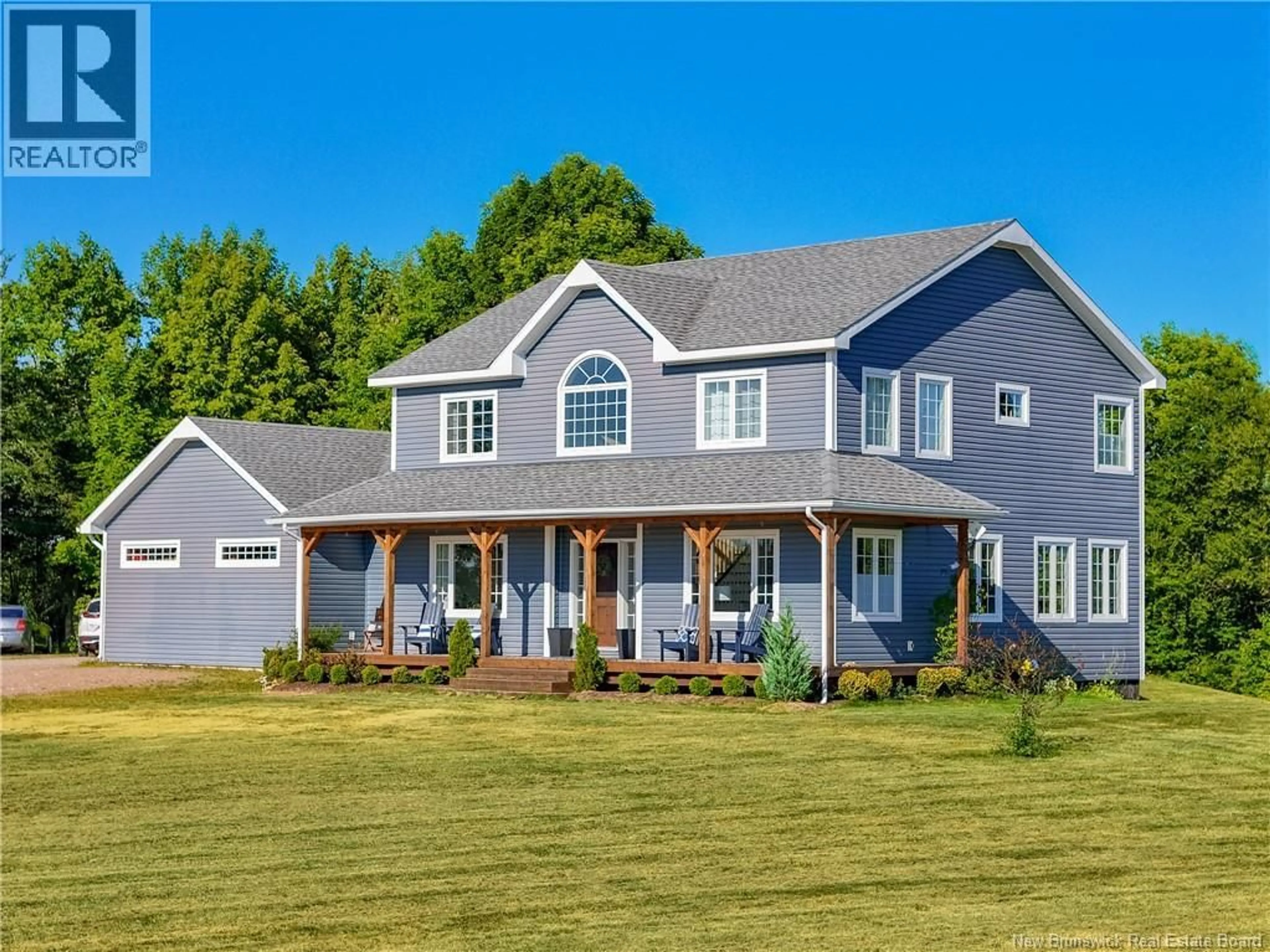 Home with vinyl exterior material, unknown for 1425 ROUTE 605, Millville New Brunswick E6E0A2