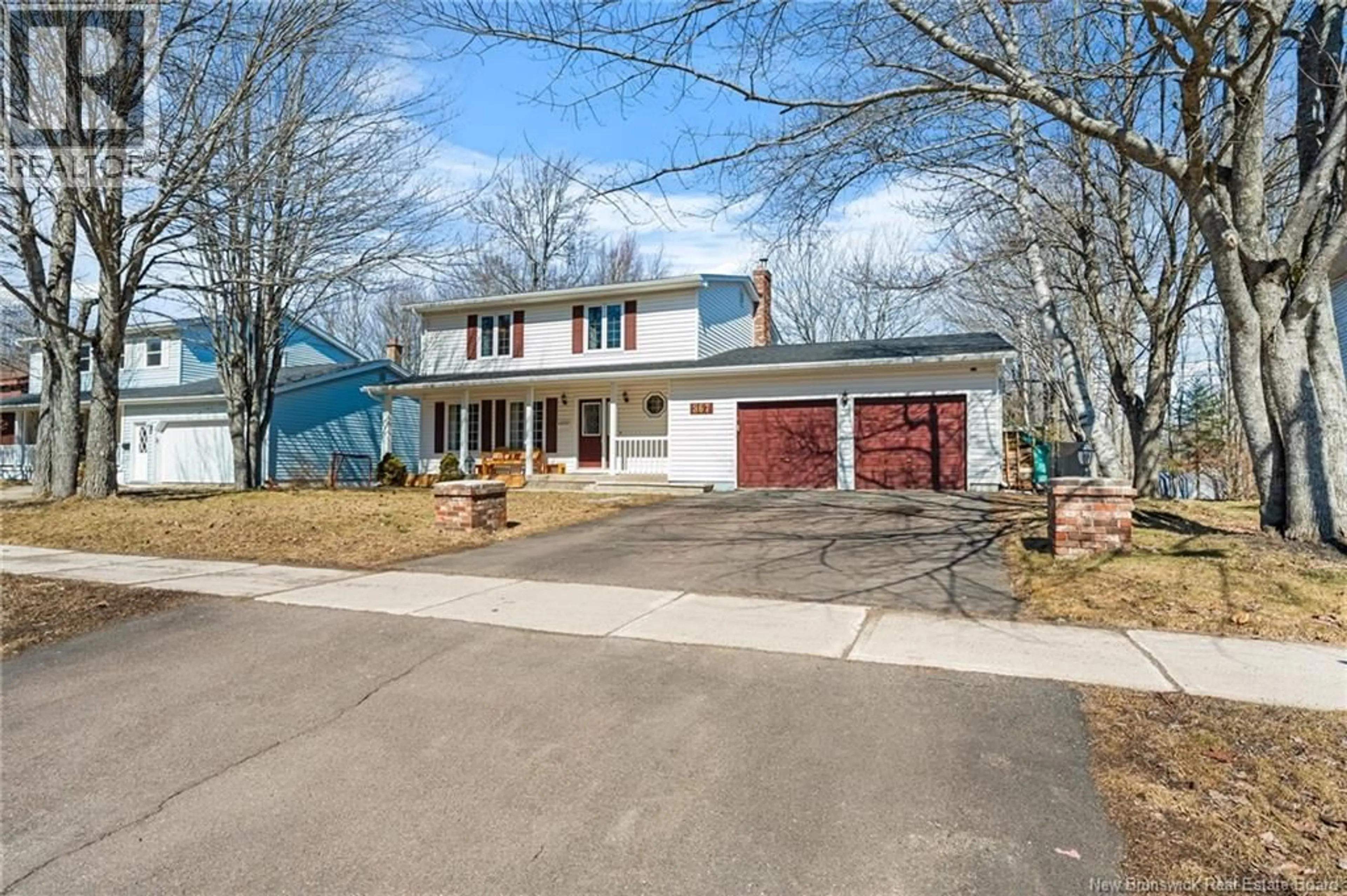 A pic from outside/outdoor area/front of a property/back of a property/a pic from drone, street for 367 GLENCAIRN DRIVE, Moncton New Brunswick E1G1Y5