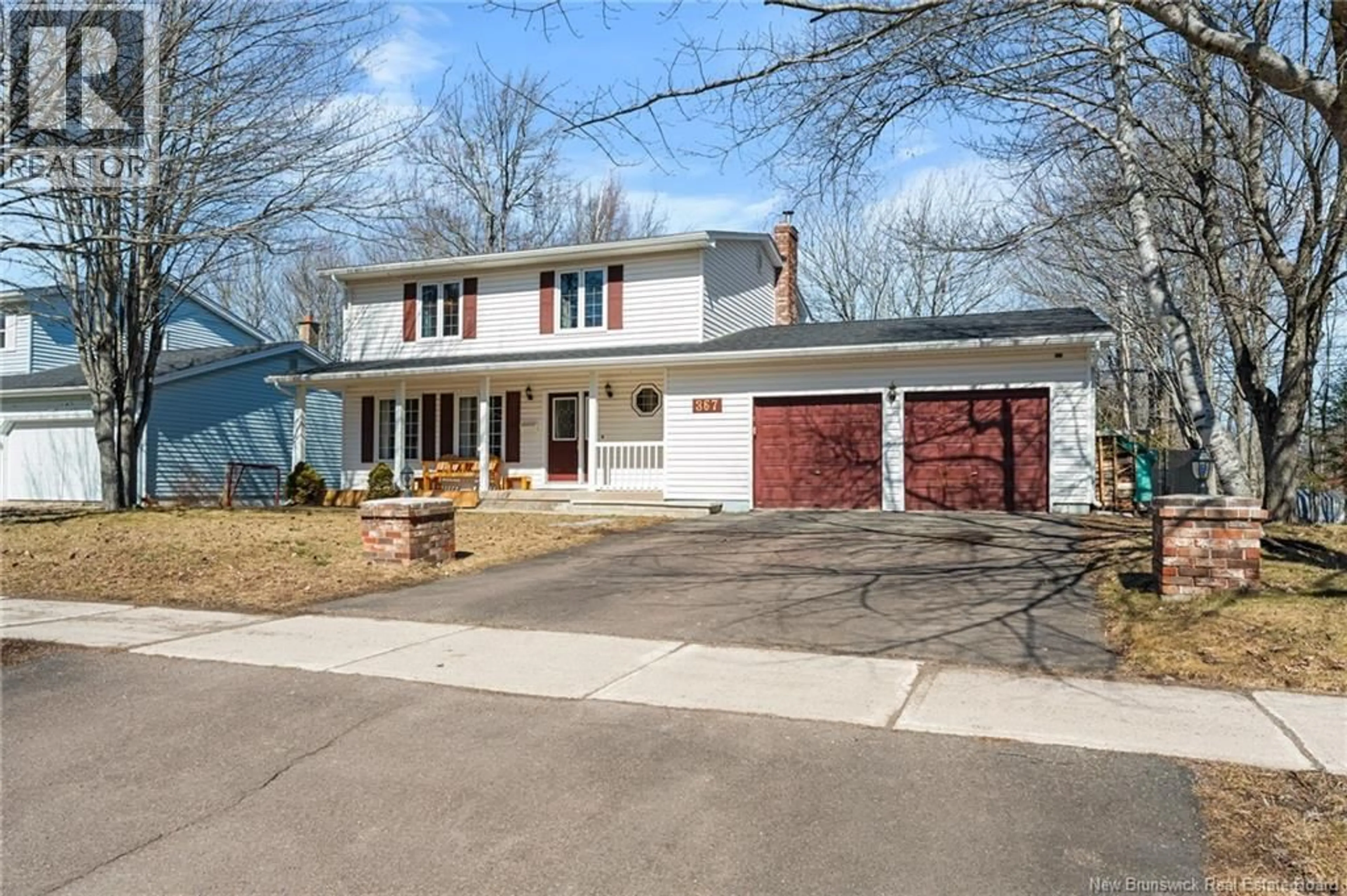 Home with vinyl exterior material, street for 367 GLENCAIRN DRIVE, Moncton New Brunswick E1G1Y5