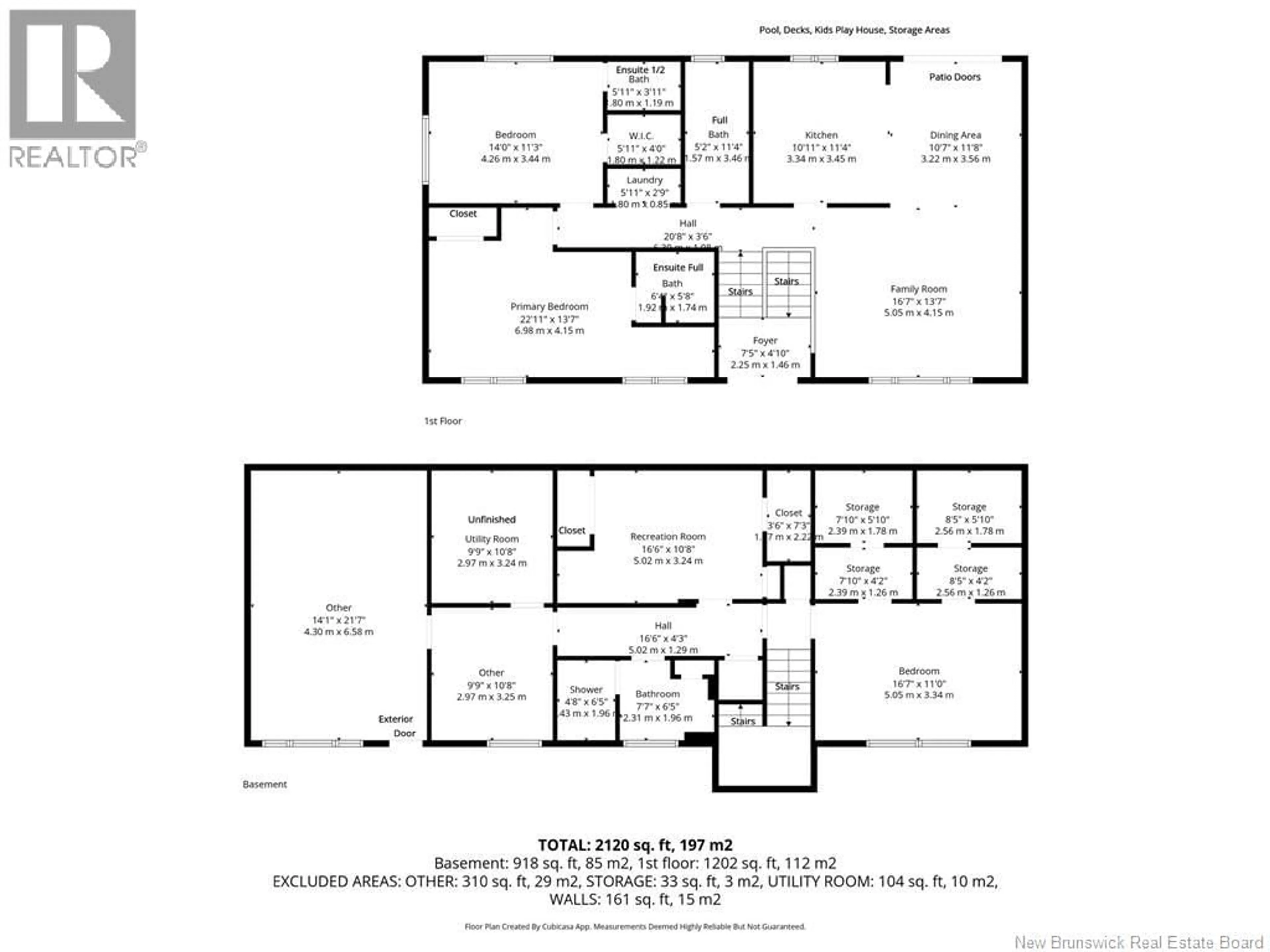Floor plan for 1180 VAL D'AMOUR ROAD, Val-D'amour New Brunswick E3N5N1