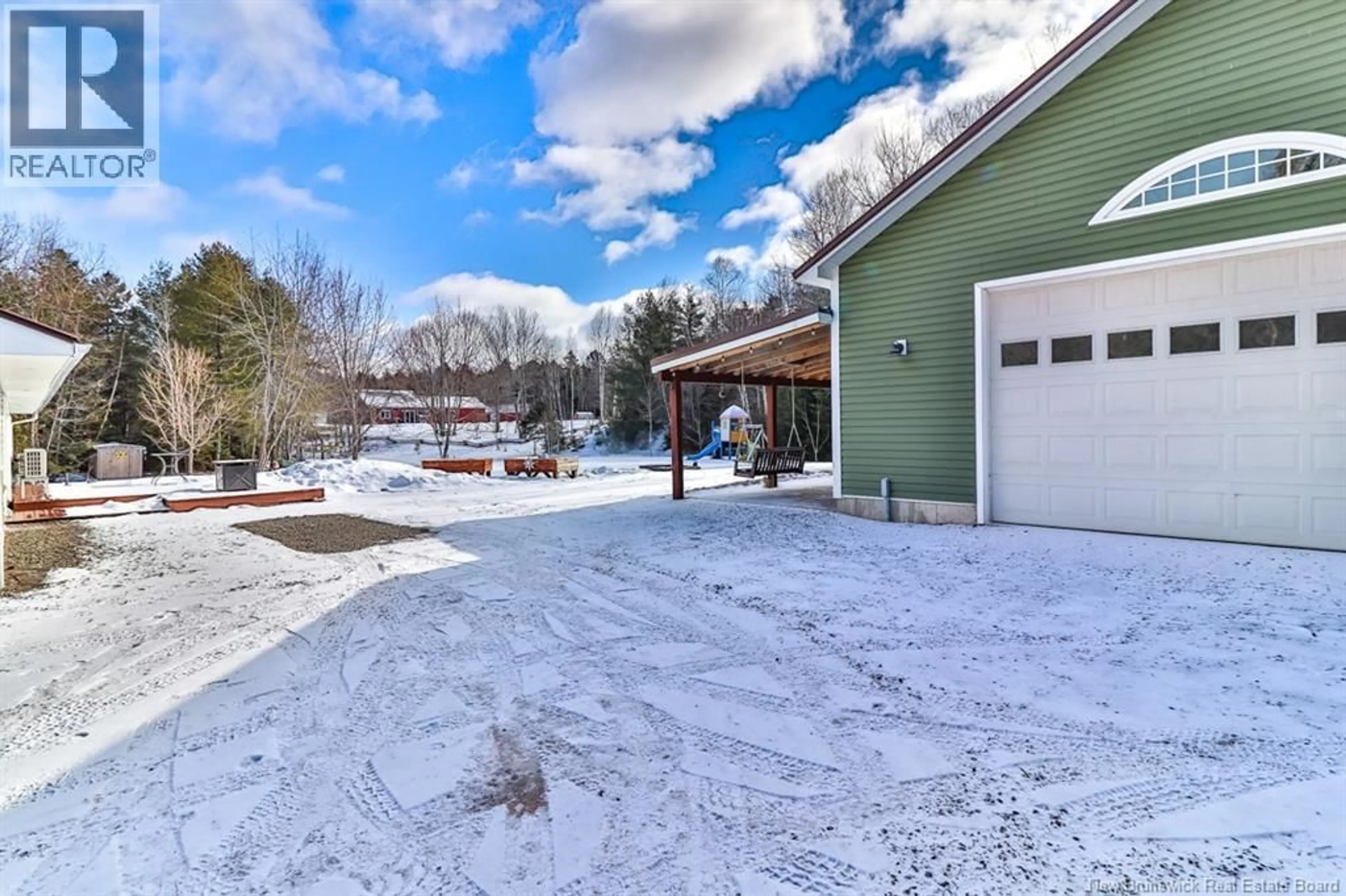 A pic from outside/outdoor area/front of a property/back of a property/a pic from drone, water/lake/river/ocean view for 28 CYNTHIA DRIVE, Nerepis New Brunswick E5K3R2