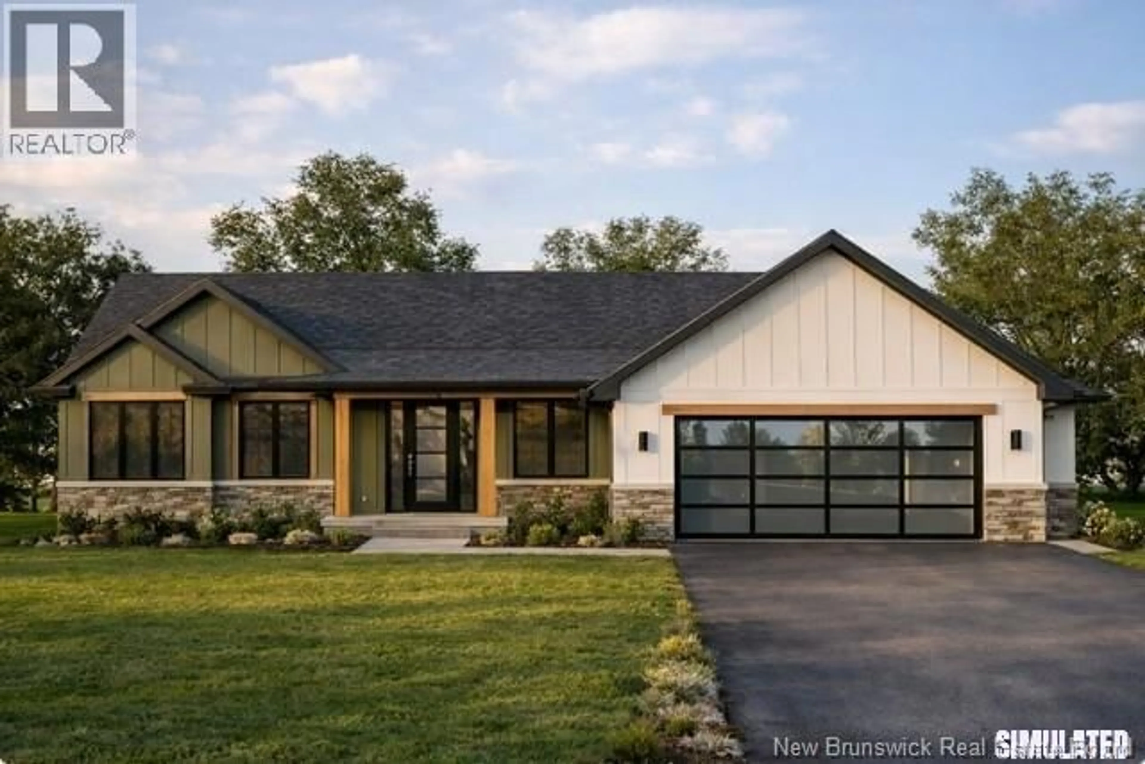 Home with brick exterior material, street for 1 - 2020 O'LEARY ROAD, Beaver Dam New Brunswick E3B7V9