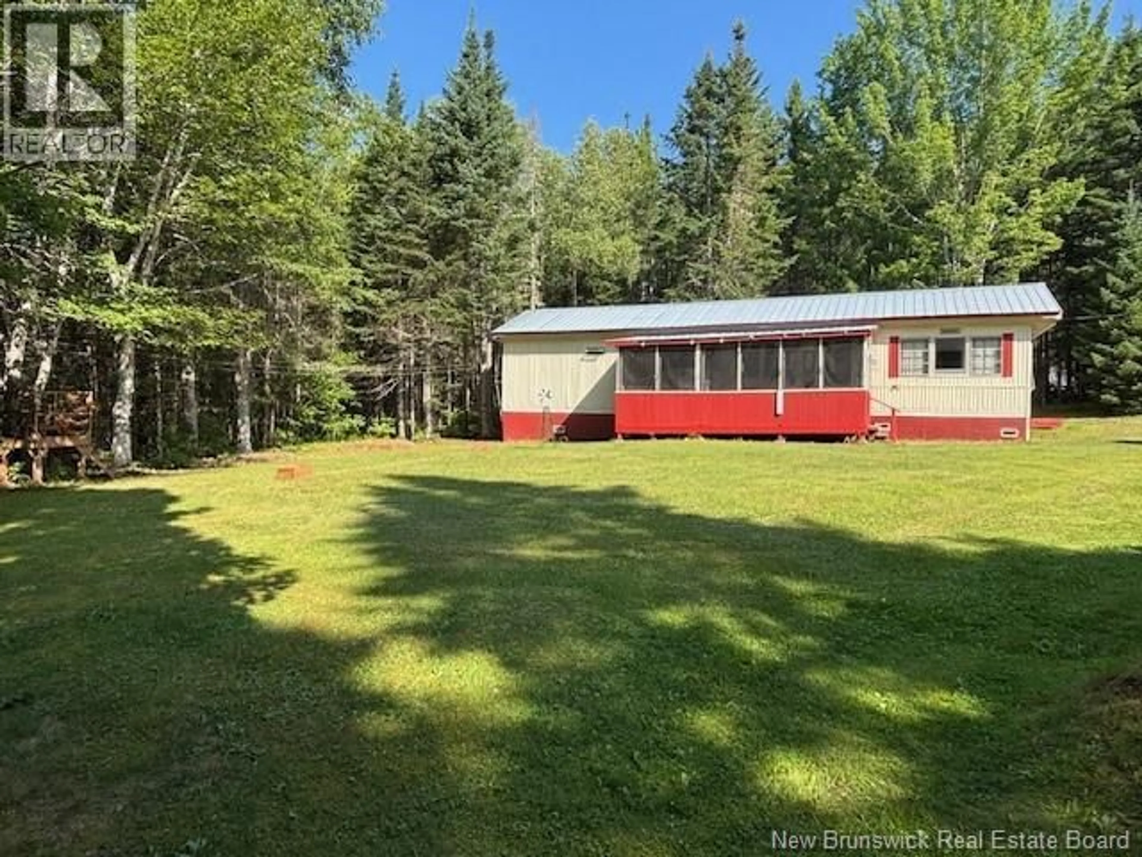 A pic from outside/outdoor area/front of a property/back of a property/a pic from drone, forest/trees view for 56 NICKERSON POINT ROAD, Big Cove New Brunswick E4C6C3