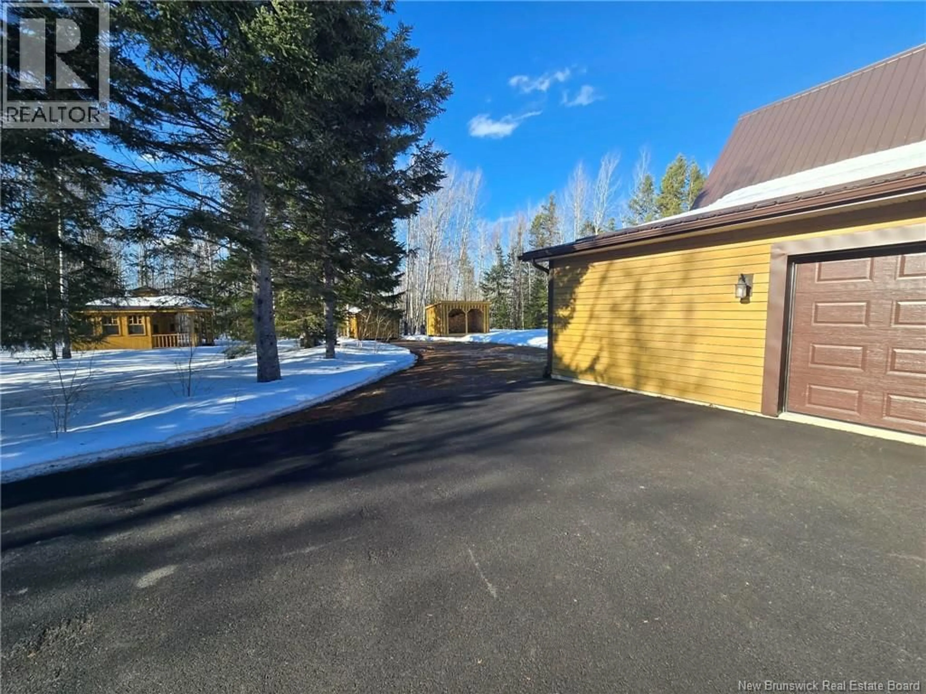 A pic from outside/outdoor area/front of a property/back of a property/a pic from drone, mountain view for 3808 ROUTE 180, South Tetagouche New Brunswick E2A7E1