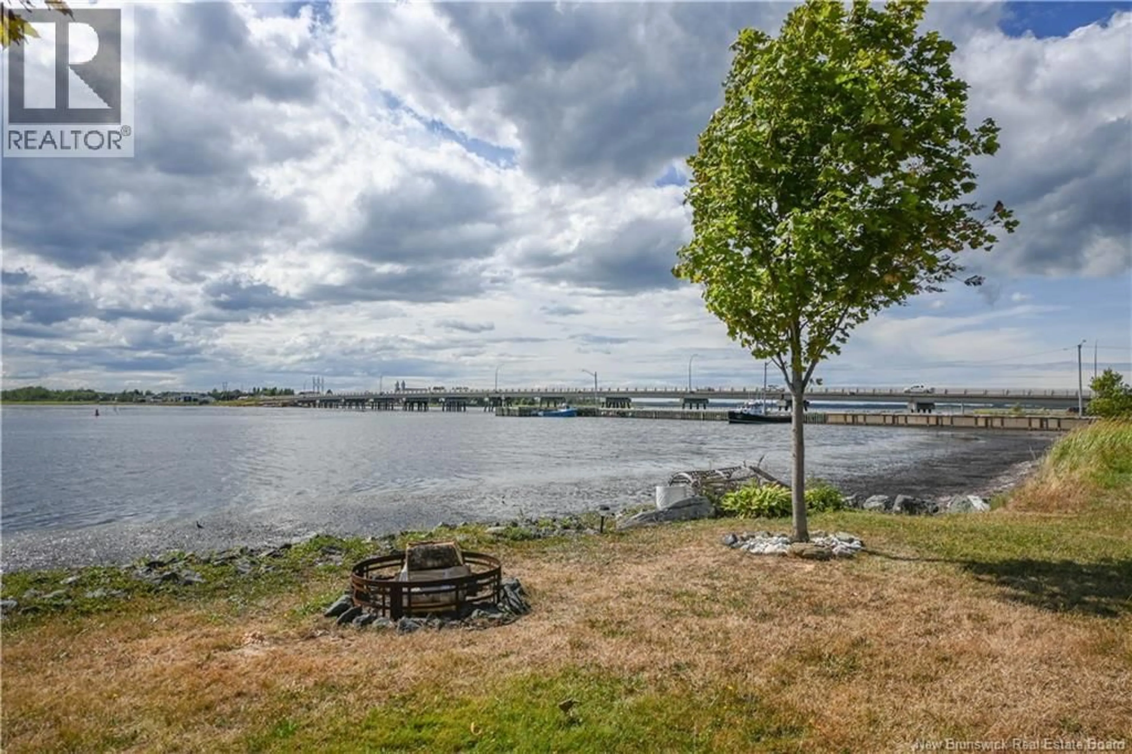 Patio, water/lake/river/ocean view for 22 RUE DES CHALETS, Inkerman Ferry New Brunswick E8P1V8