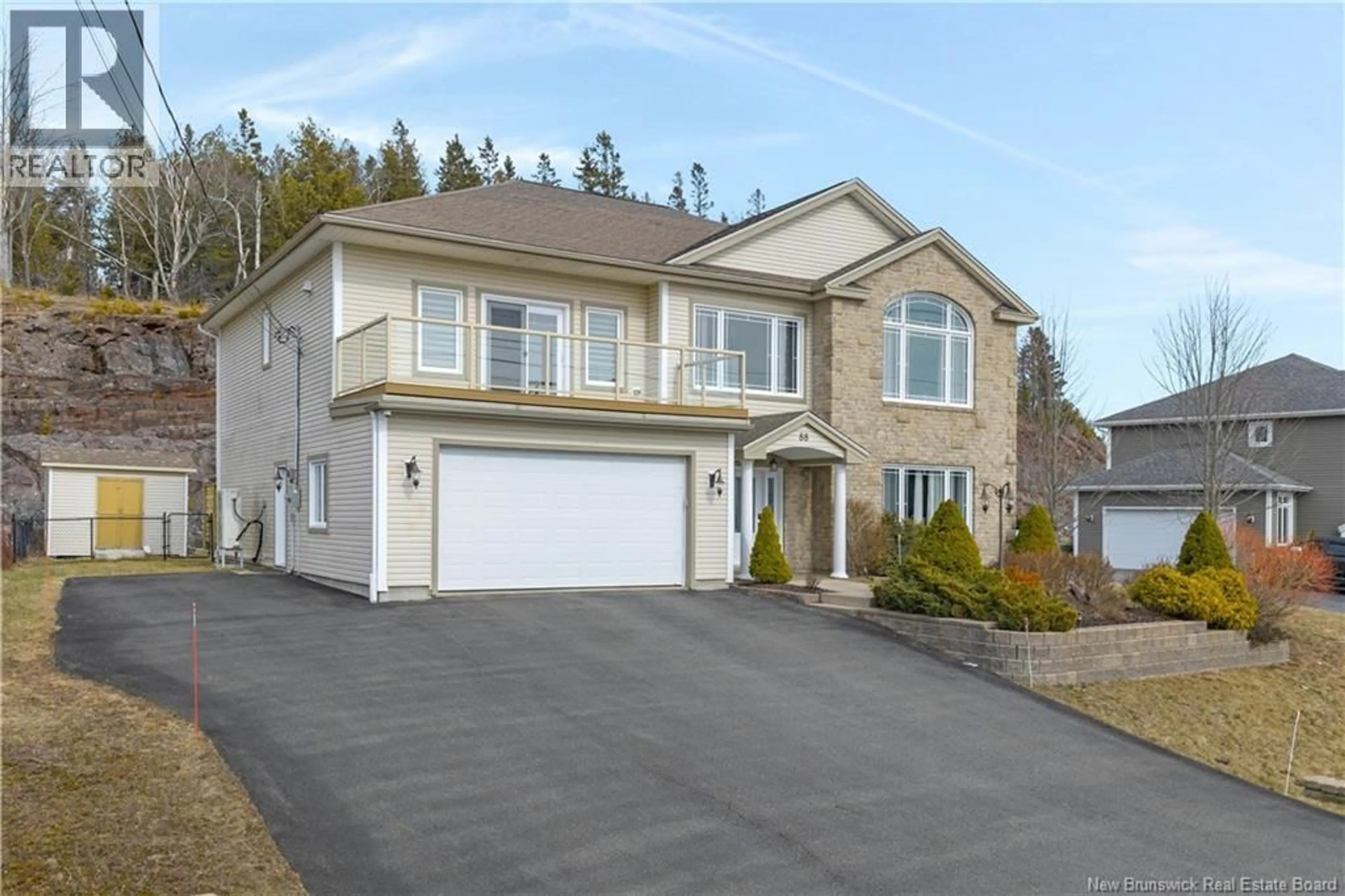 Home with vinyl exterior material, street for 88 ANCHORAGE, Saint John New Brunswick E2K5R2