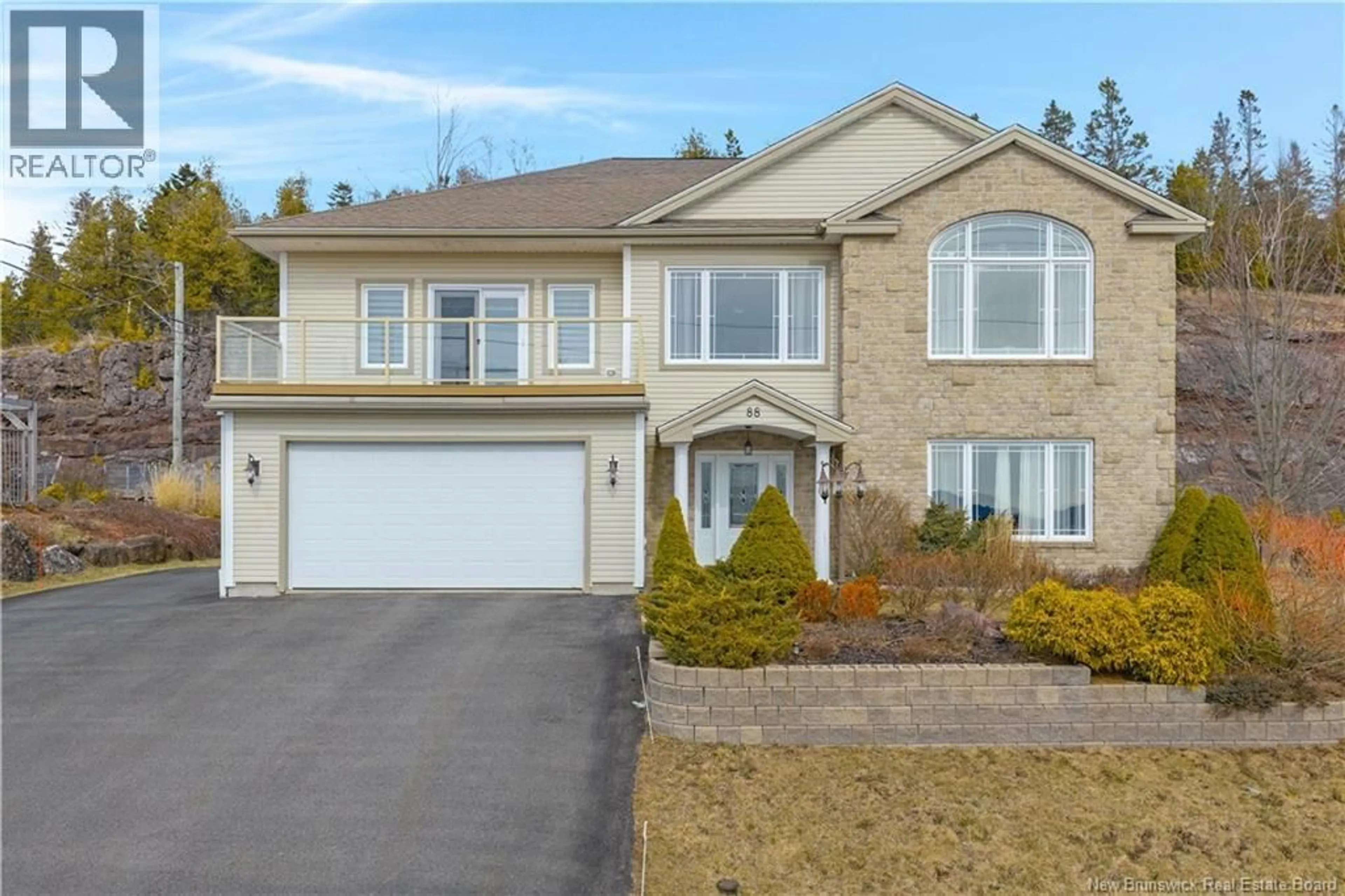 Home with vinyl exterior material, street for 88 ANCHORAGE, Saint John New Brunswick E2K5R2