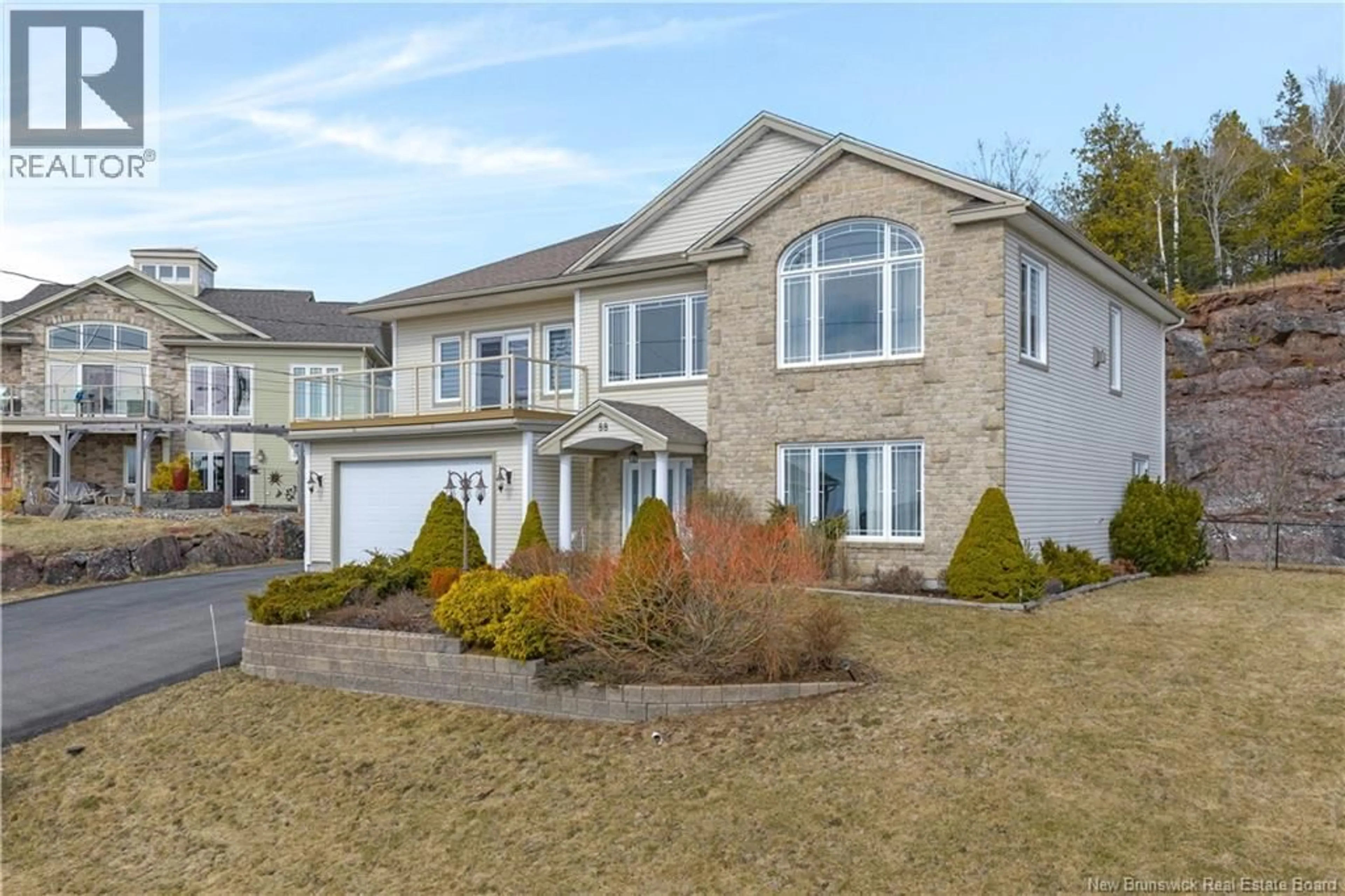 Home with vinyl exterior material, street for 88 ANCHORAGE, Saint John New Brunswick E2K5R2