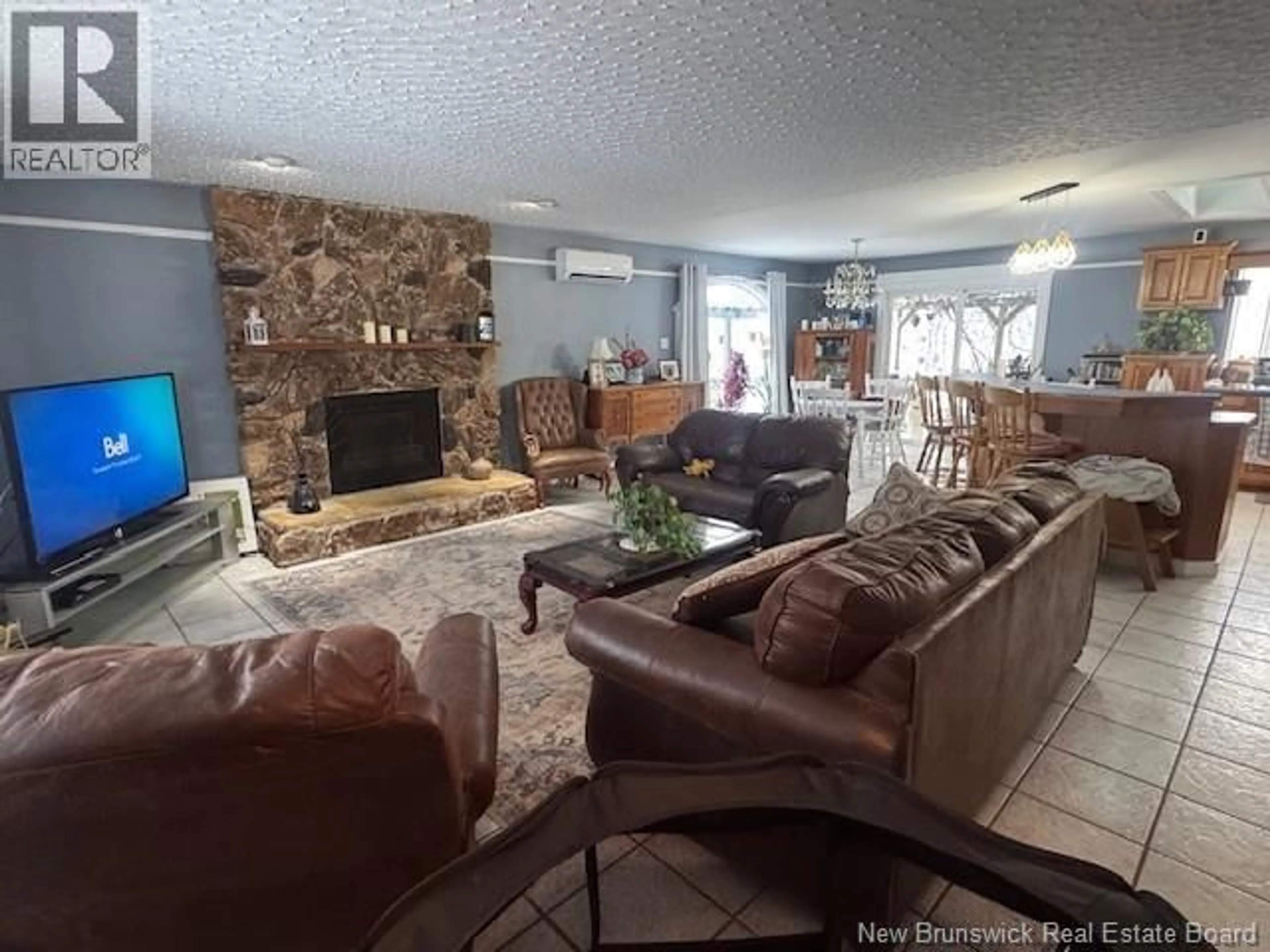 Living room with furniture, unknown for 1568 ROUTE 885, Havelock New Brunswick E4Z5L7