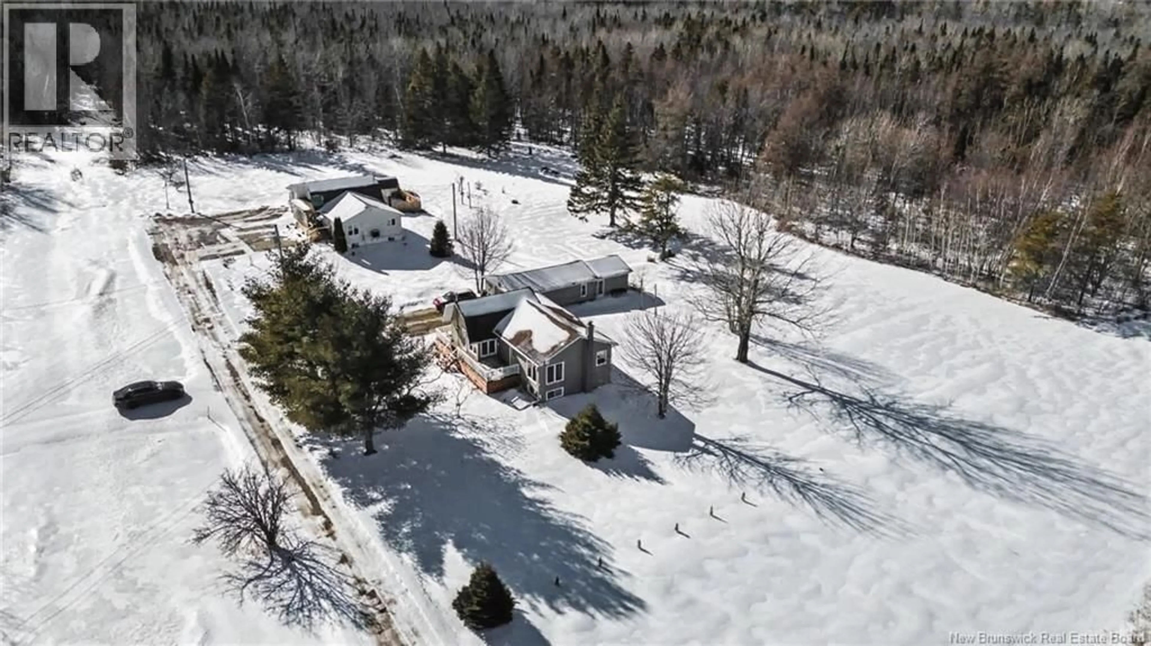 A pic from outside/outdoor area/front of a property/back of a property/a pic from drone, unknown for 20 RENEE, Acadie Siding New Brunswick E4Y1R7