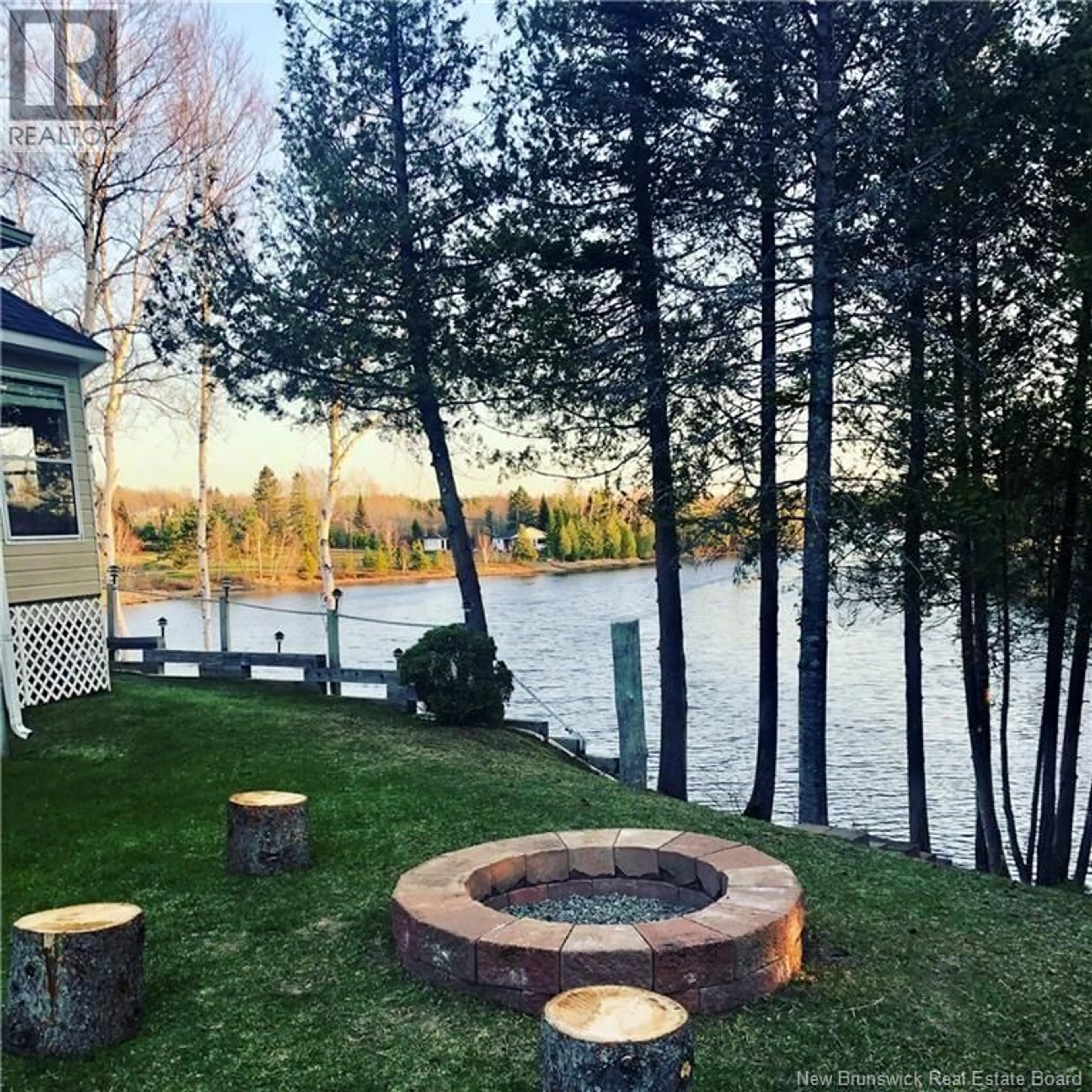 Patio, water/lake/river/ocean view for 750 SAINT-CHARLES S, Saint-Charles New Brunswick E4W4X7