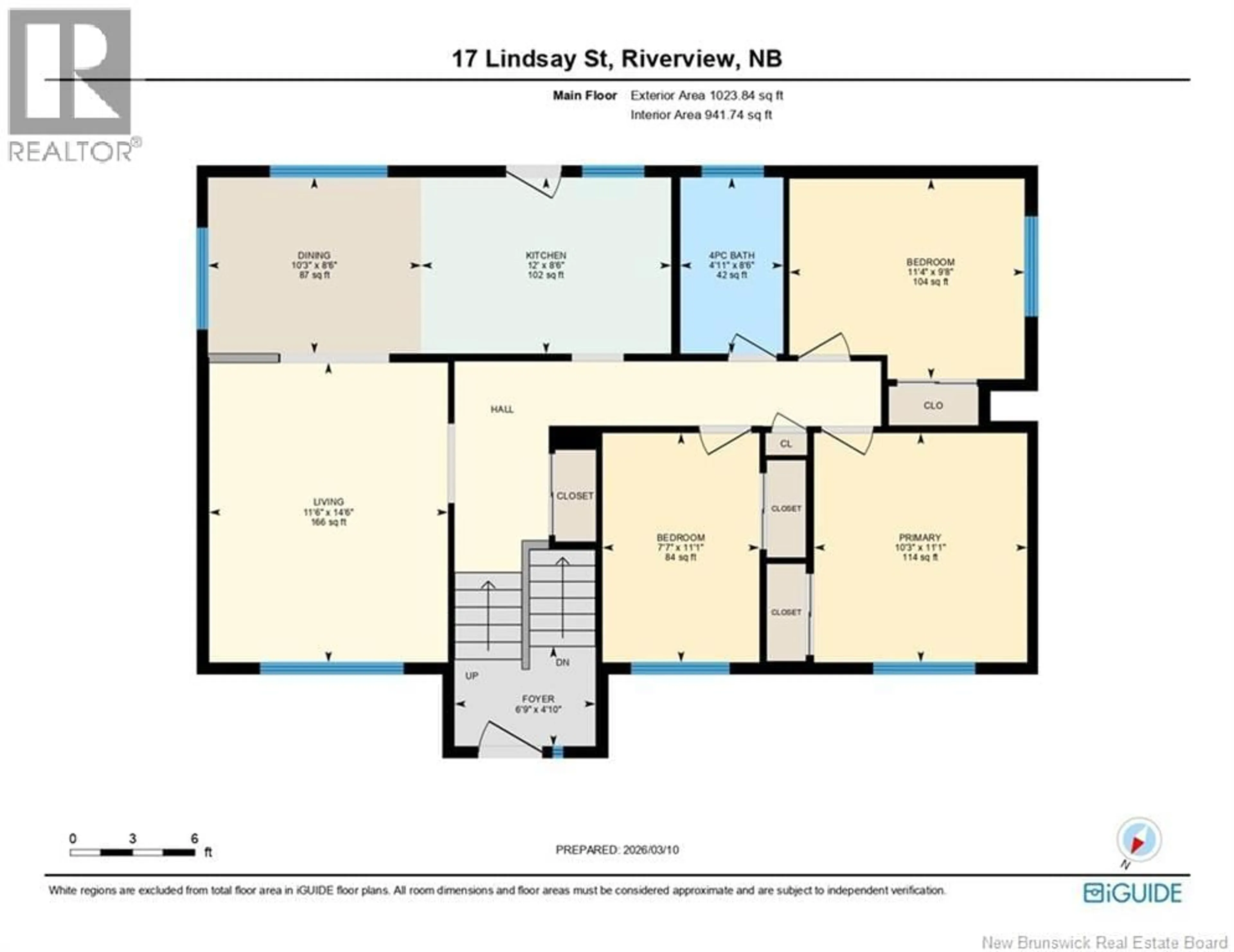 Floor plan for 17 LINDSAY STREET, Riverview New Brunswick E1B2Z9