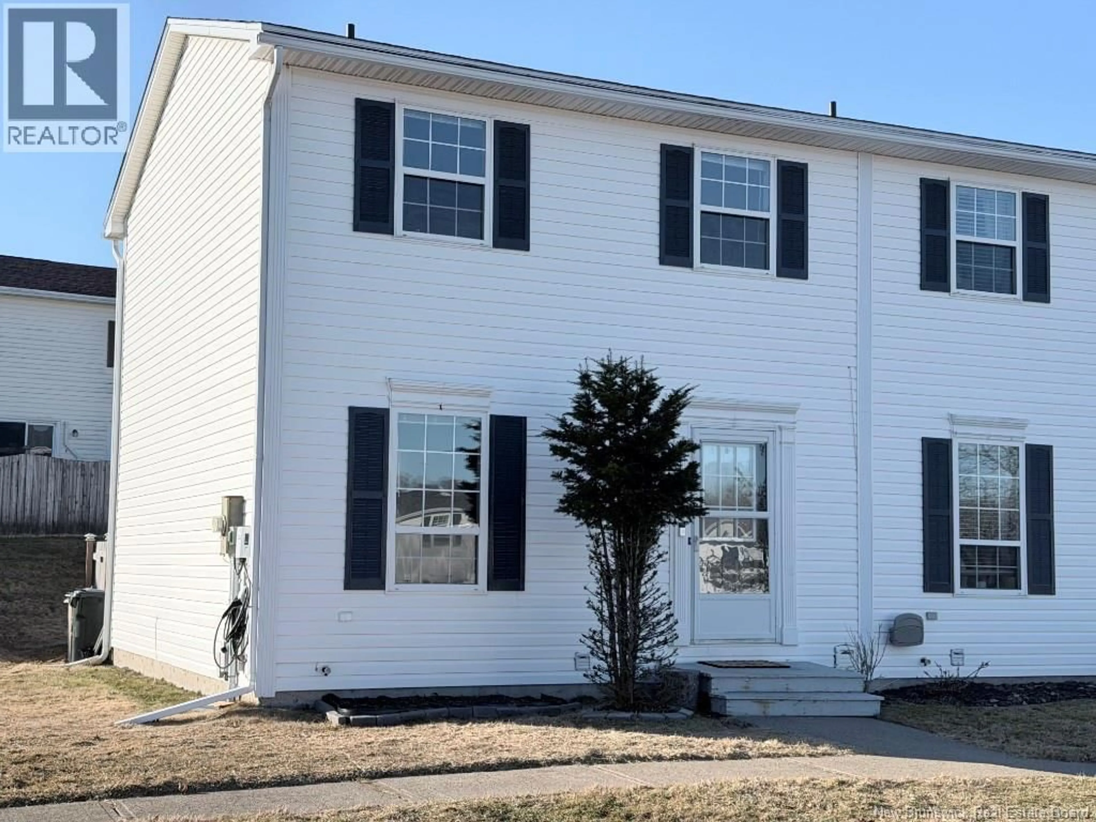 Home with vinyl exterior material, street for 19 MEADOWLAND TERRACE, Saint John New Brunswick E2M5S4
