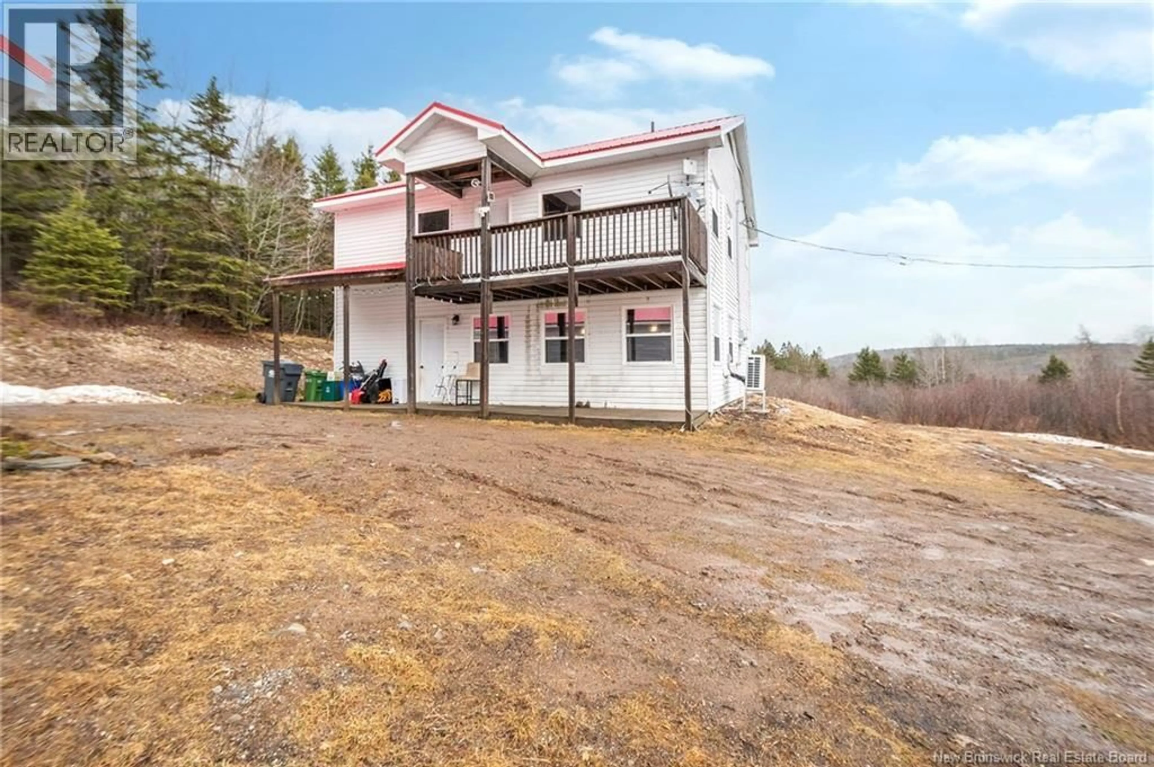 A pic from outside/outdoor area/front of a property/back of a property/a pic from drone, building for 2253 ROUTE 860, Salt Springs New Brunswick E5N4E5
