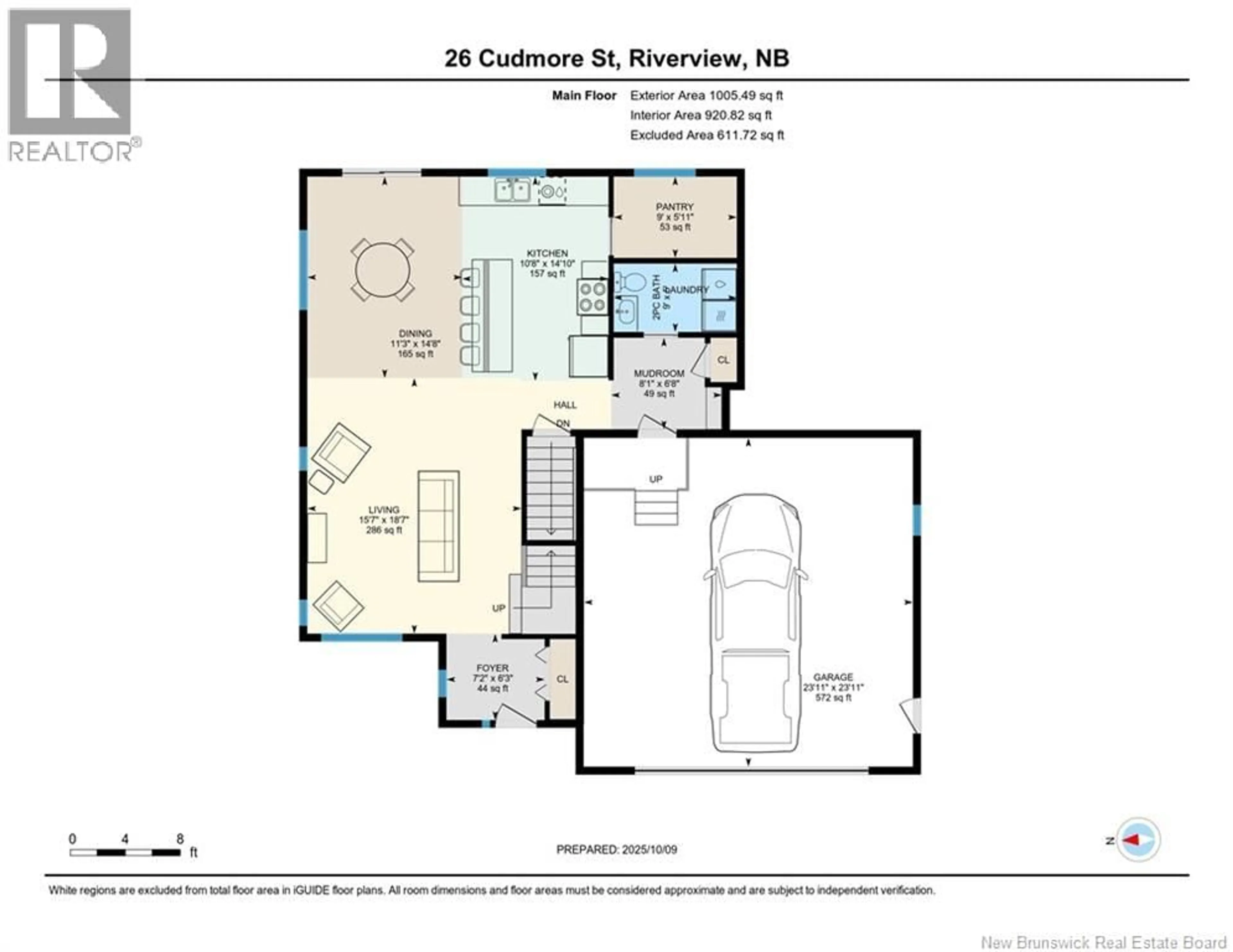Floor plan for 26 CUDMORE STREET, Riverview New Brunswick E1B5E8