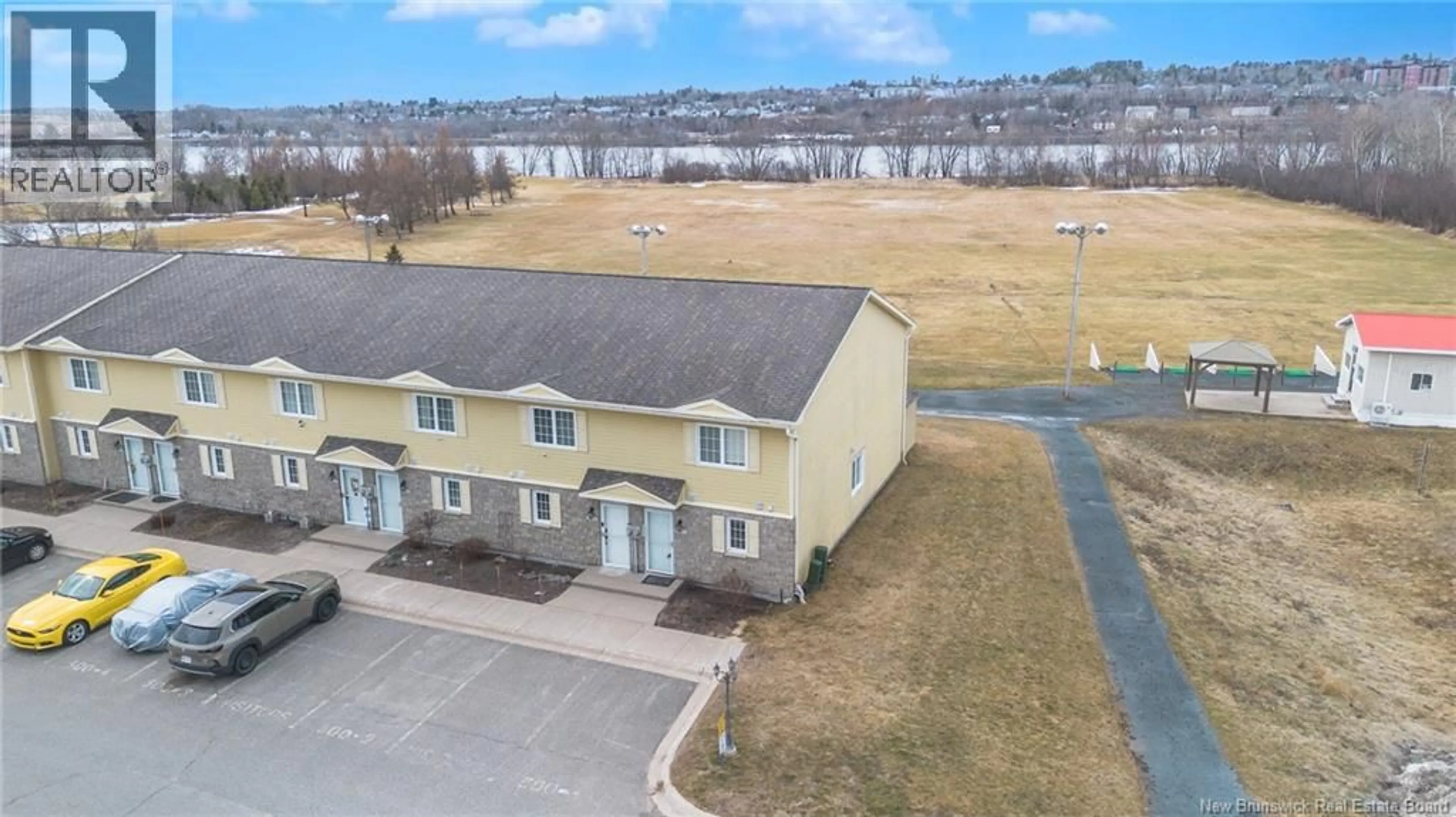 A pic from outside/outdoor area/front of a property/back of a property/a pic from drone, unknown for 1 - 500 RIVERSIDE DRIVE, Fredericton New Brunswick E3A8C2