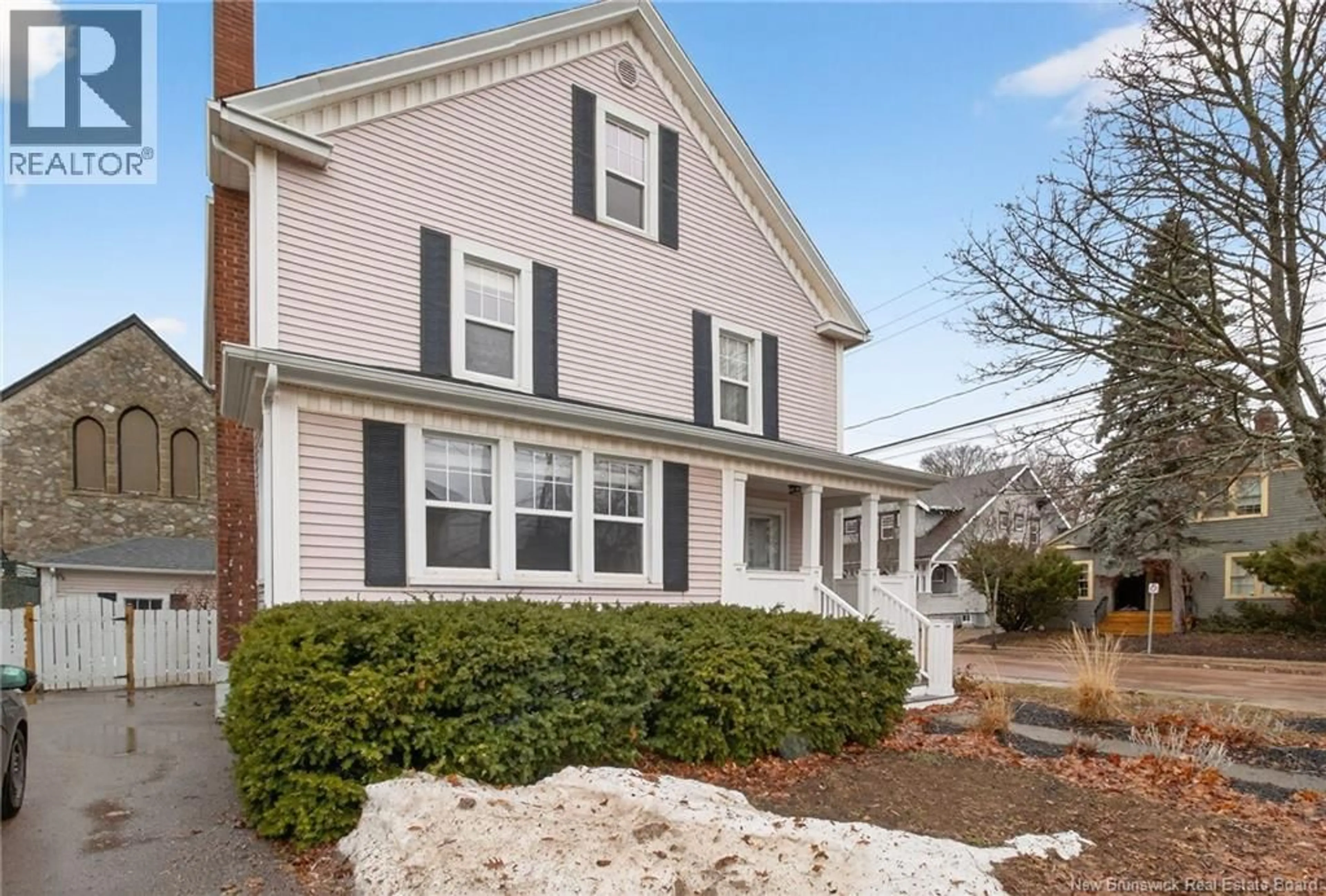 Home with vinyl exterior material, street for 158 BONACCORD STREET, Moncton New Brunswick E1C5L6