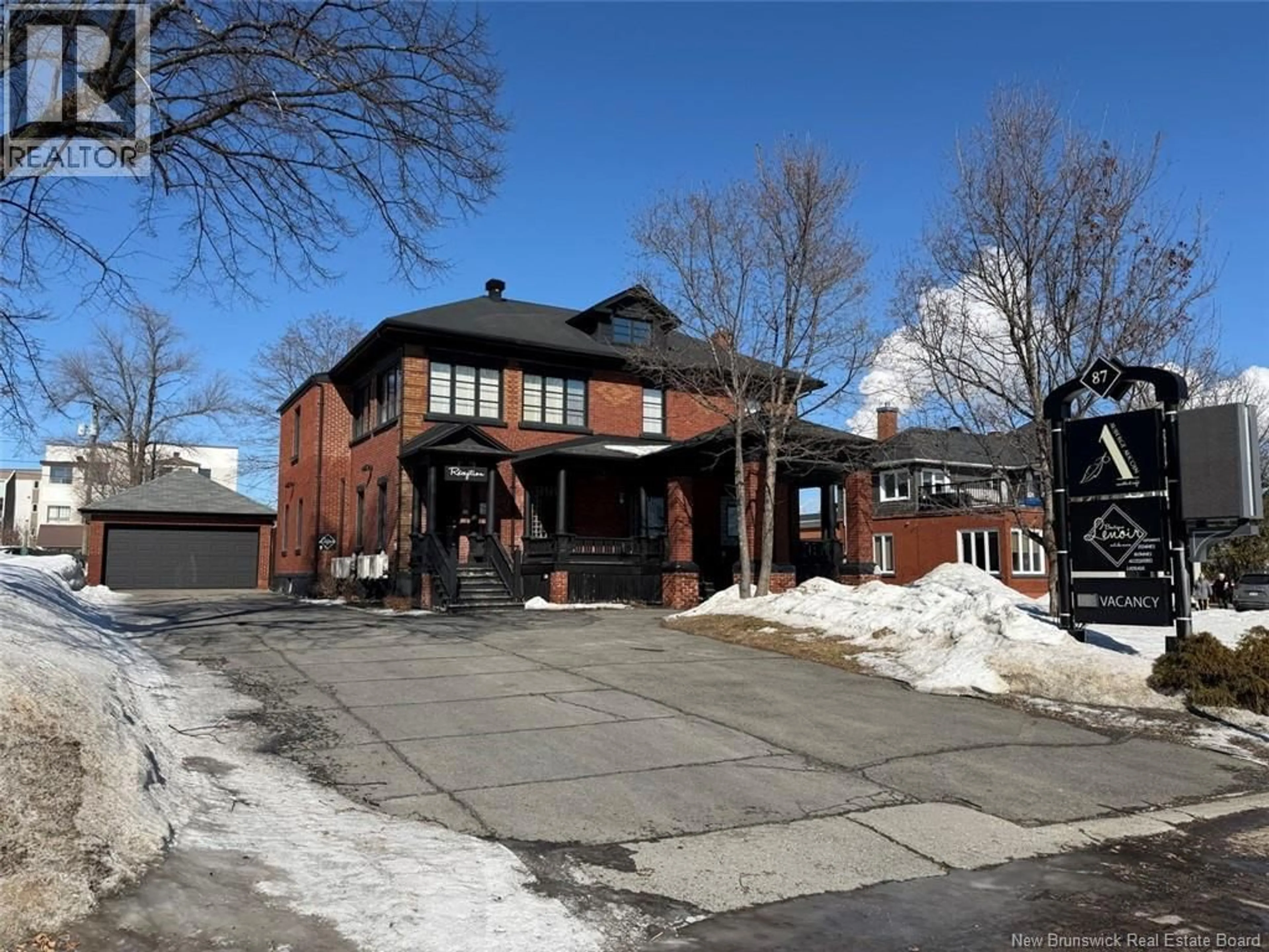 Home with brick exterior material, street for 87 DE L'ÉGLISE STREET, Edmundston New Brunswick E3V1J6