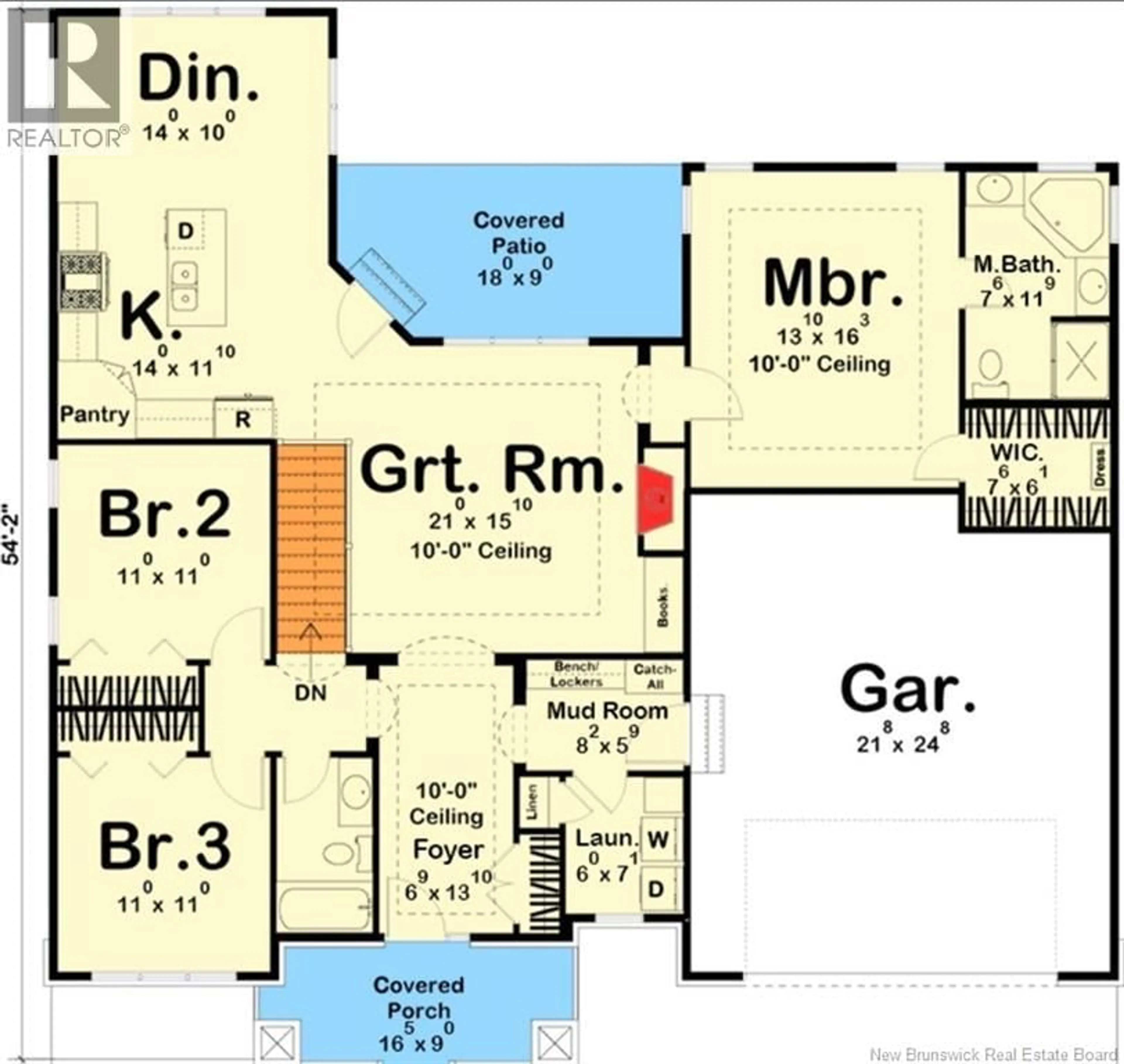 Floor plan for Lot 2 - 2022 O'LEARY ROAD, Beaver Dam New Brunswick E3B7V9