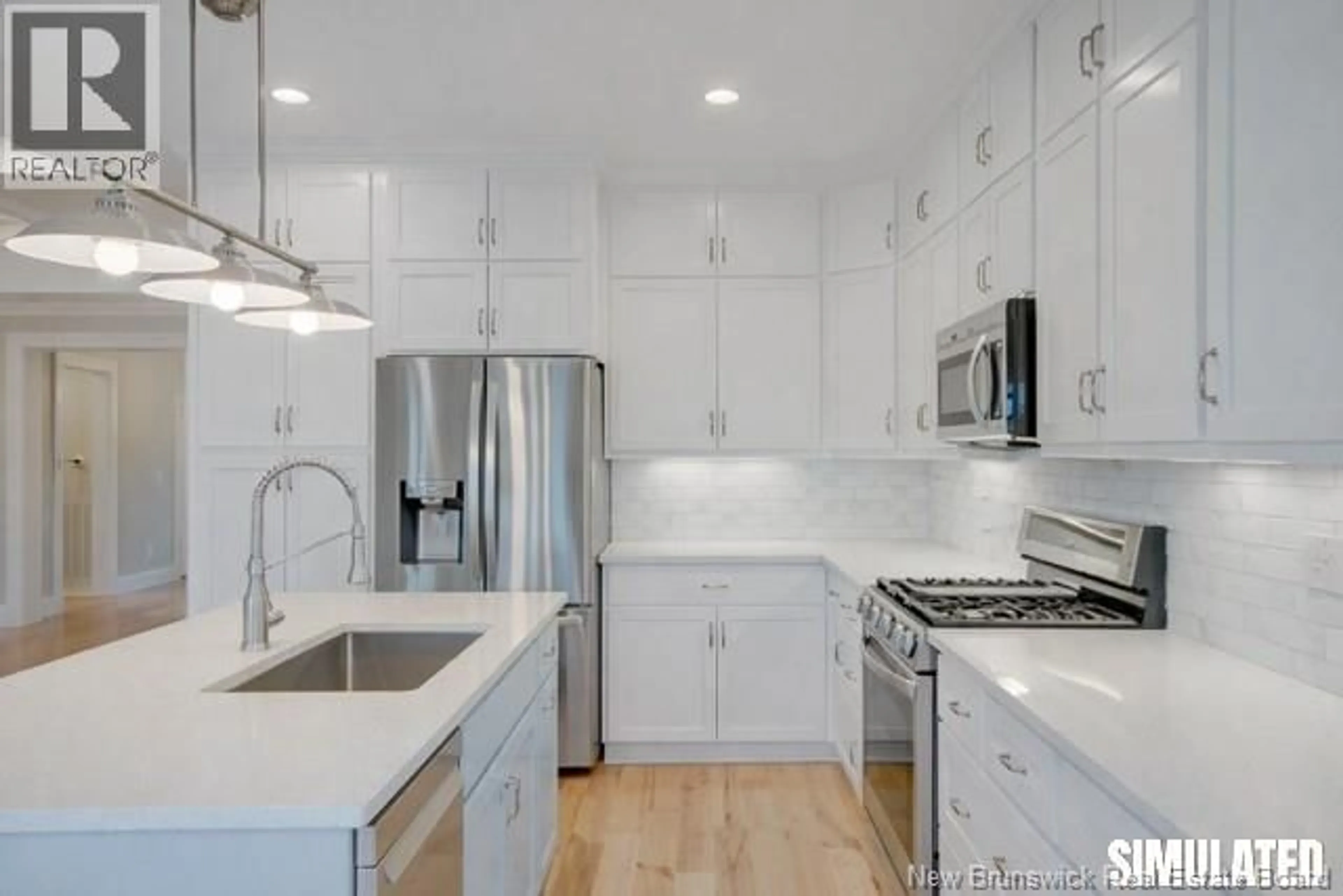 Open concept kitchen, ceramic/tile floor for Lot 2 - 2022 O'LEARY ROAD, Beaver Dam New Brunswick E3B7V9