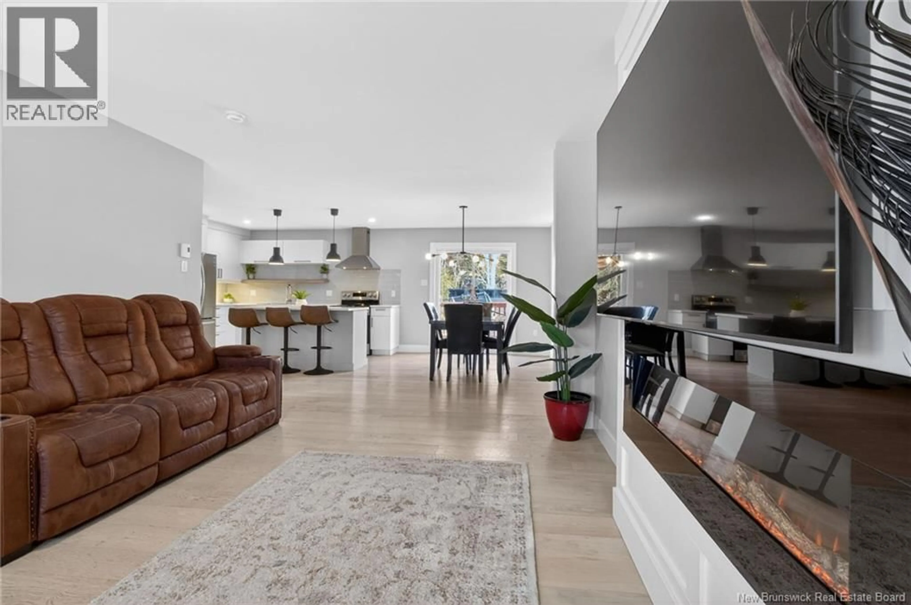 Open concept kitchen, ceramic/tile floor for 60 BROOKLYN STREET, Moncton New Brunswick E1A9A6