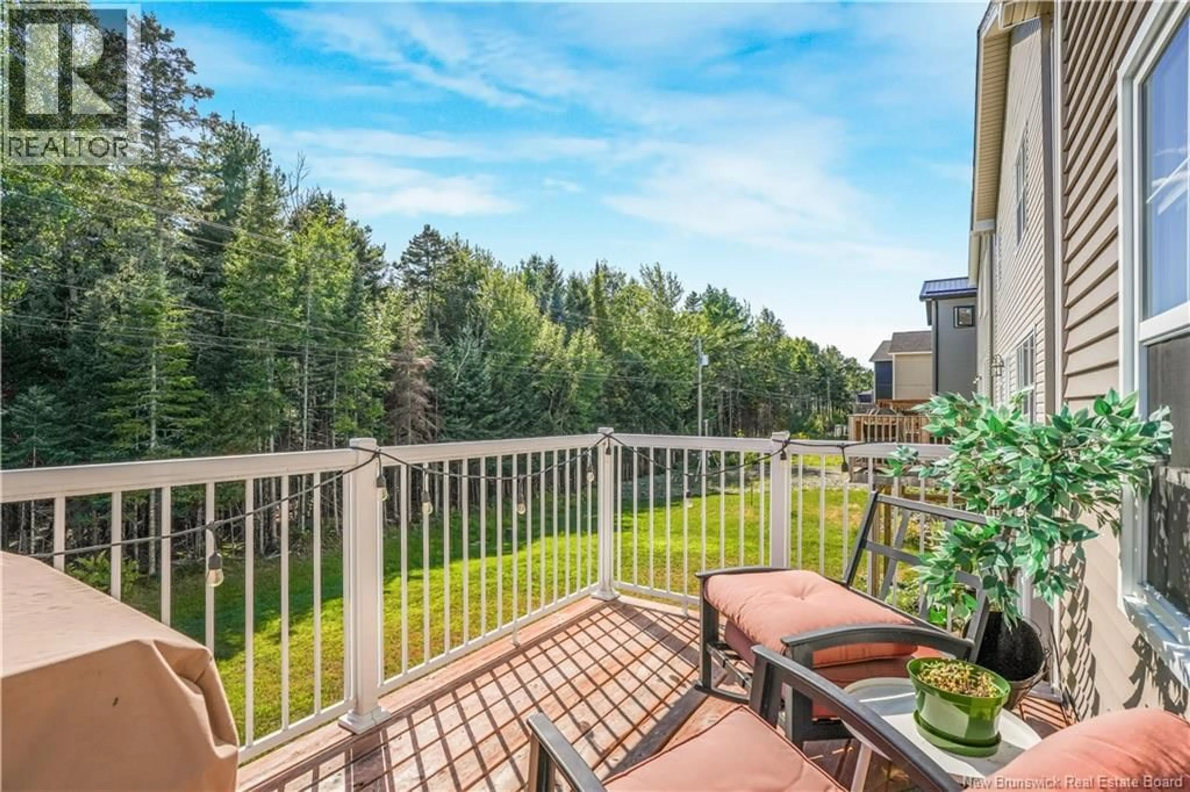 Patio, water/lake/river/ocean view for 45 WEAVERS WAY, Fredericton New Brunswick E3A3P8