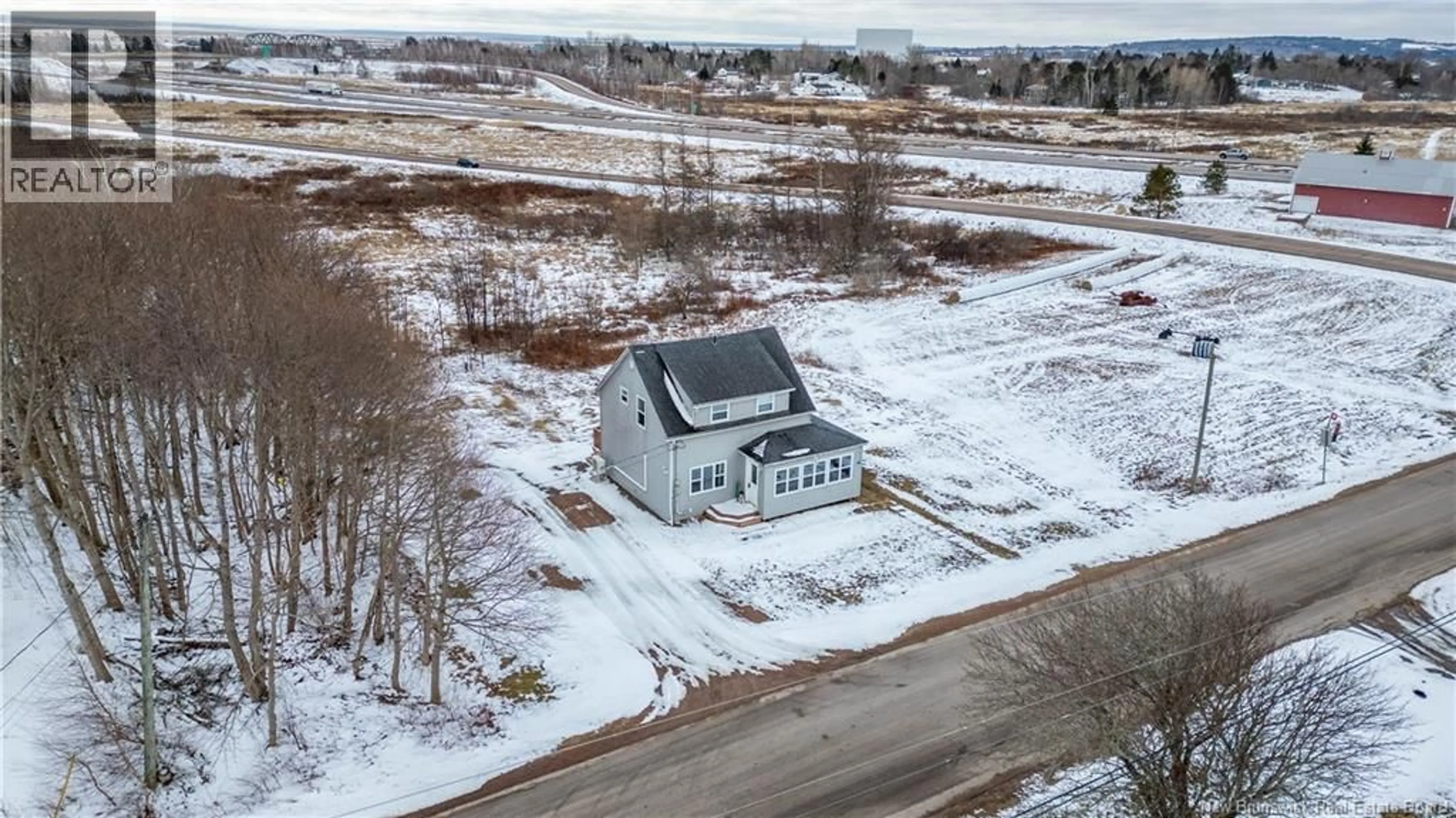 A pic from outside/outdoor area/front of a property/back of a property/a pic from drone, building for 14 STEPHENS DRIVE, Sackville New Brunswick E4L1J5