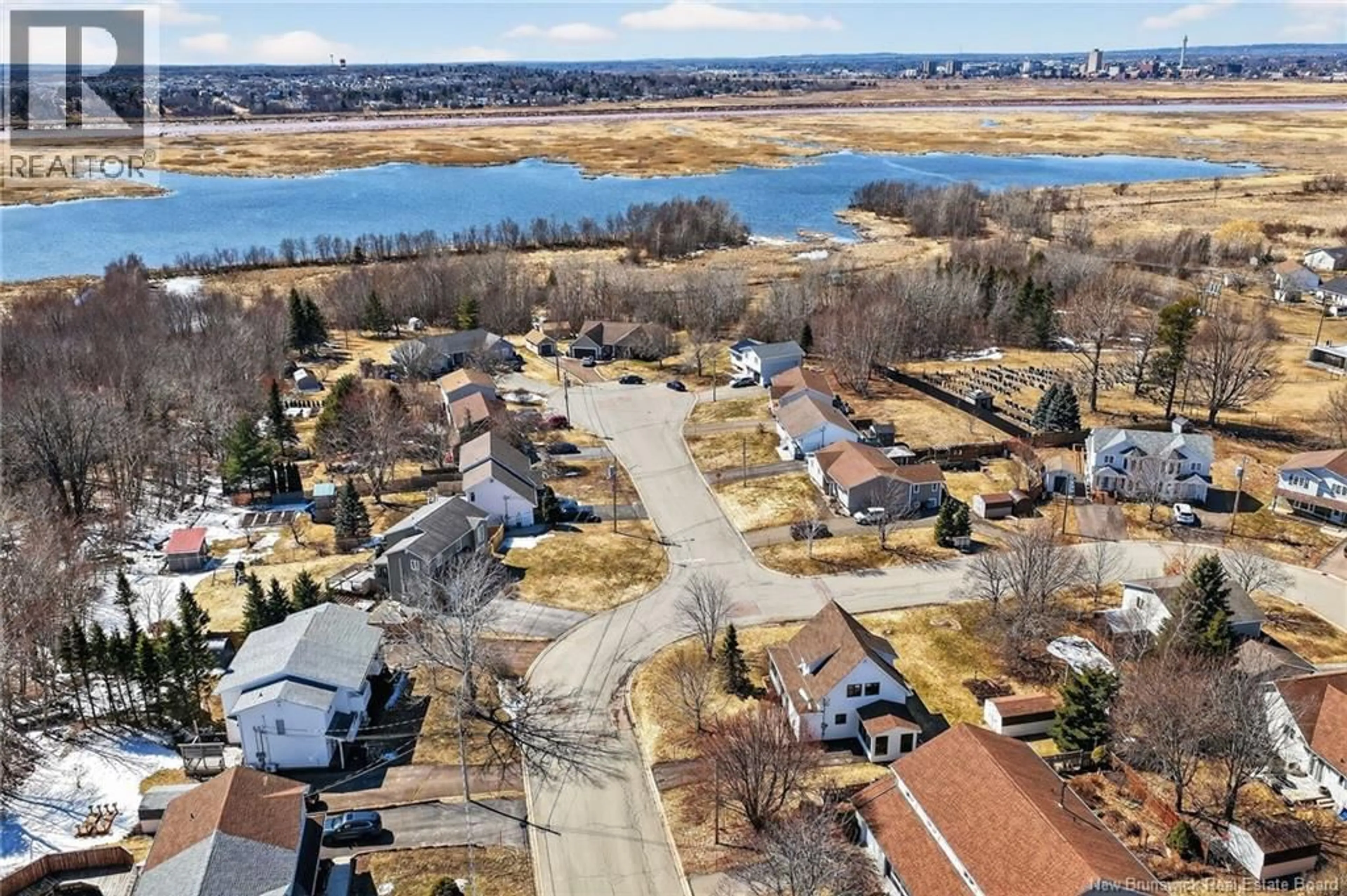 A pic from outside/outdoor area/front of a property/back of a property/a pic from drone, water/lake/river/ocean view for 60 AMAND CRESCENT, Dieppe New Brunswick E1A6R9