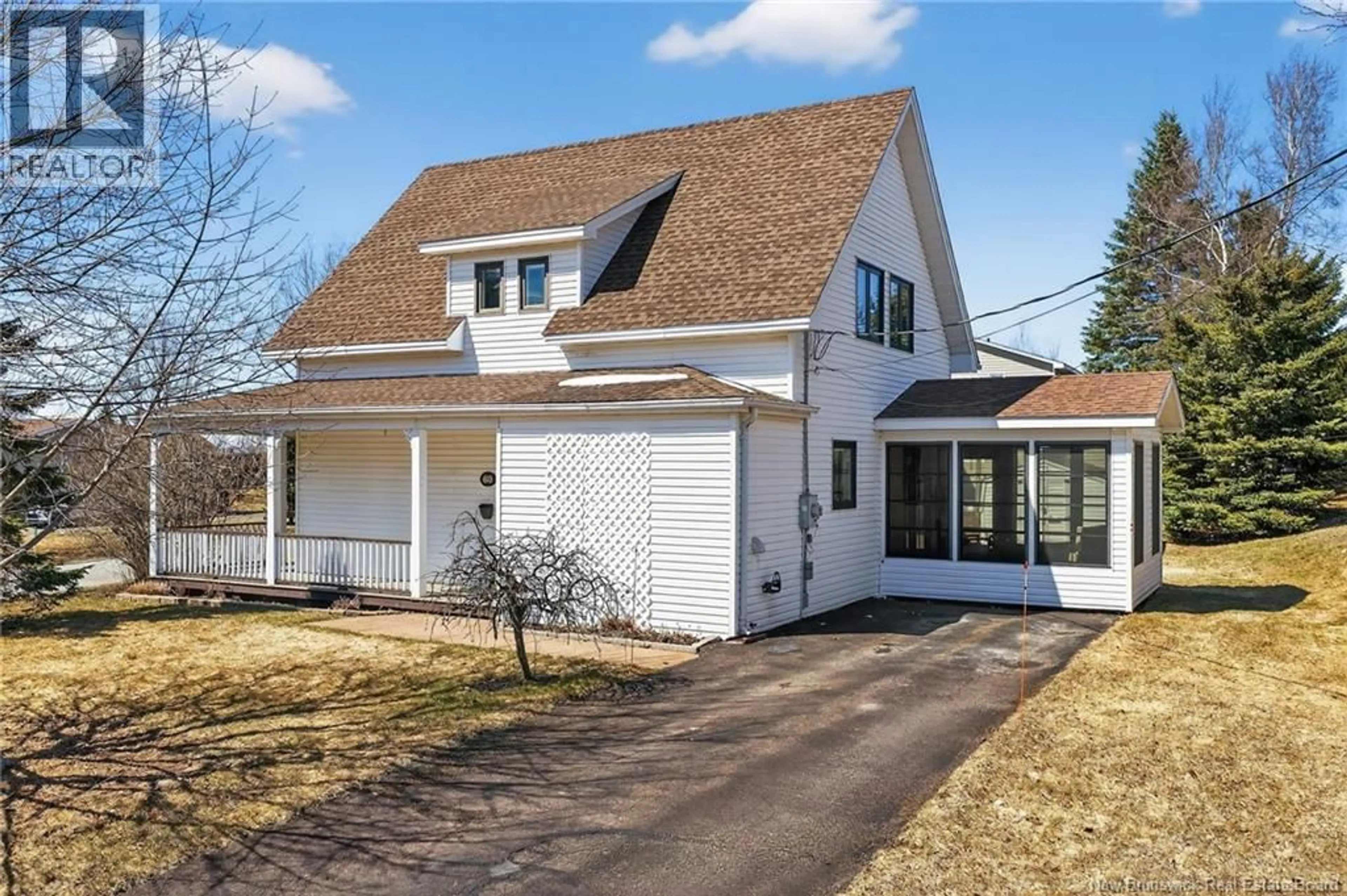 Home with vinyl exterior material, street for 60 AMAND CRESCENT, Dieppe New Brunswick E1A6R9