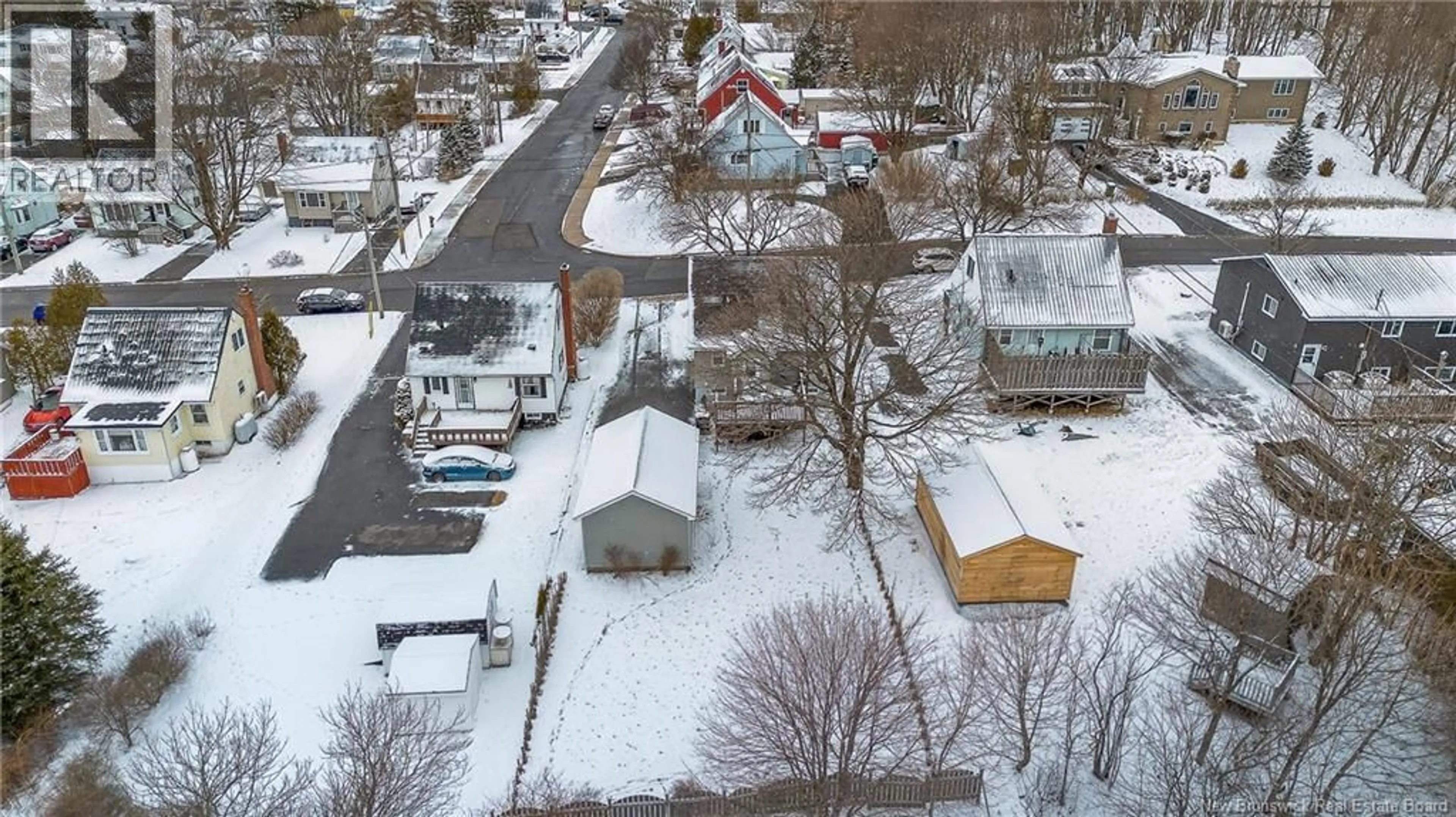 A pic from outside/outdoor area/front of a property/back of a property/a pic from drone, street for 185 ELLERDALE STREET, Saint John New Brunswick E2L2L8