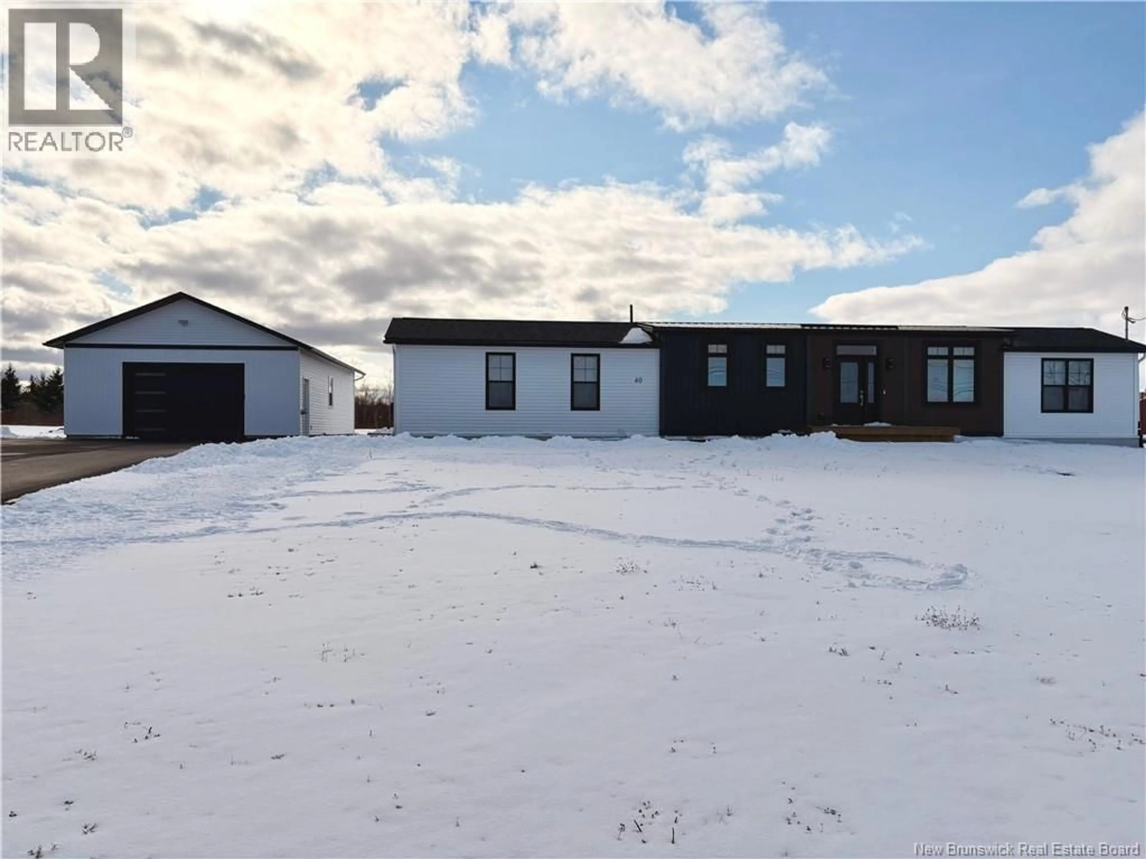 A pic from outside/outdoor area/front of a property/back of a property/a pic from drone, unknown for 40 EDDIE STREET, Cap-Pelé New Brunswick E4N1S8