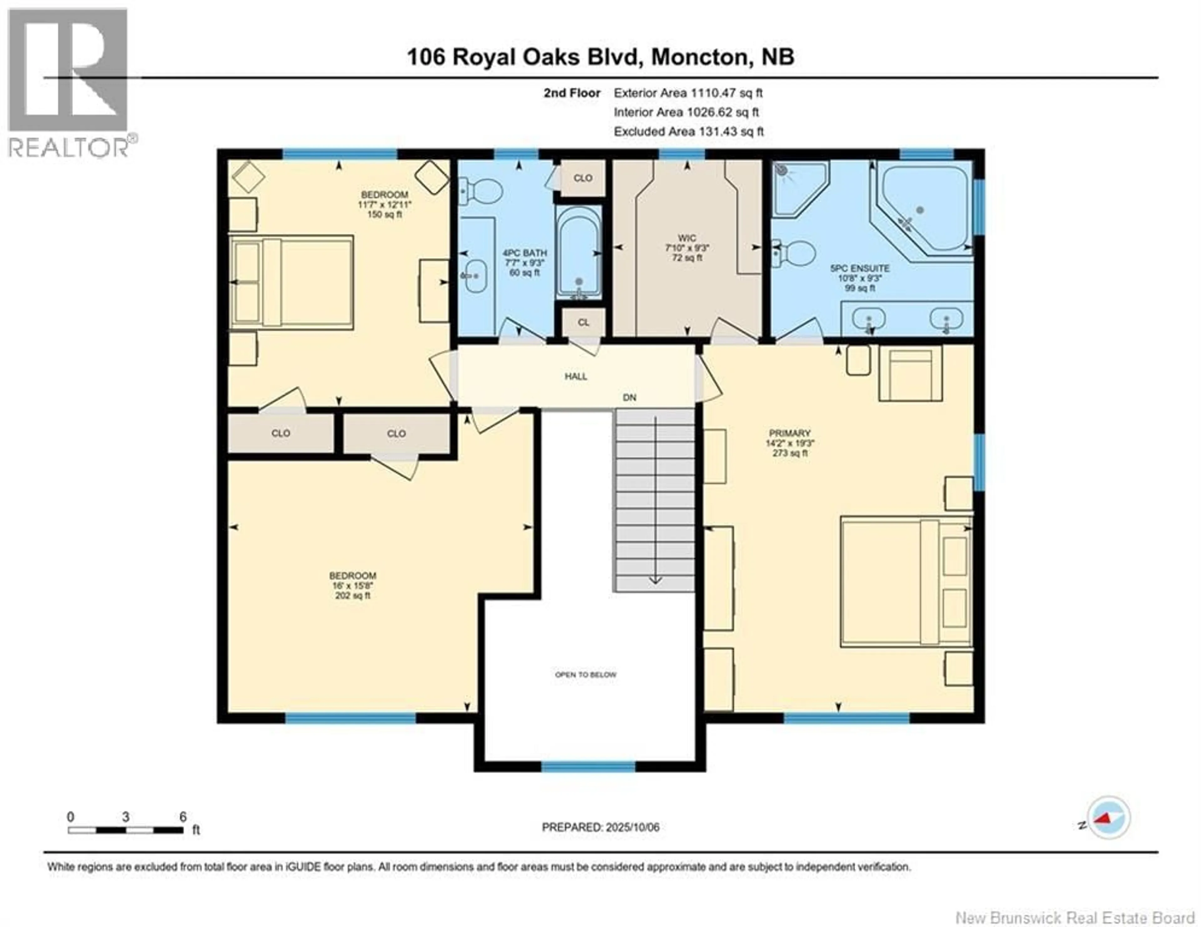 Floor plan for 106 ROYAL OAKS BOULEVARD, Moncton New Brunswick E1H3P2