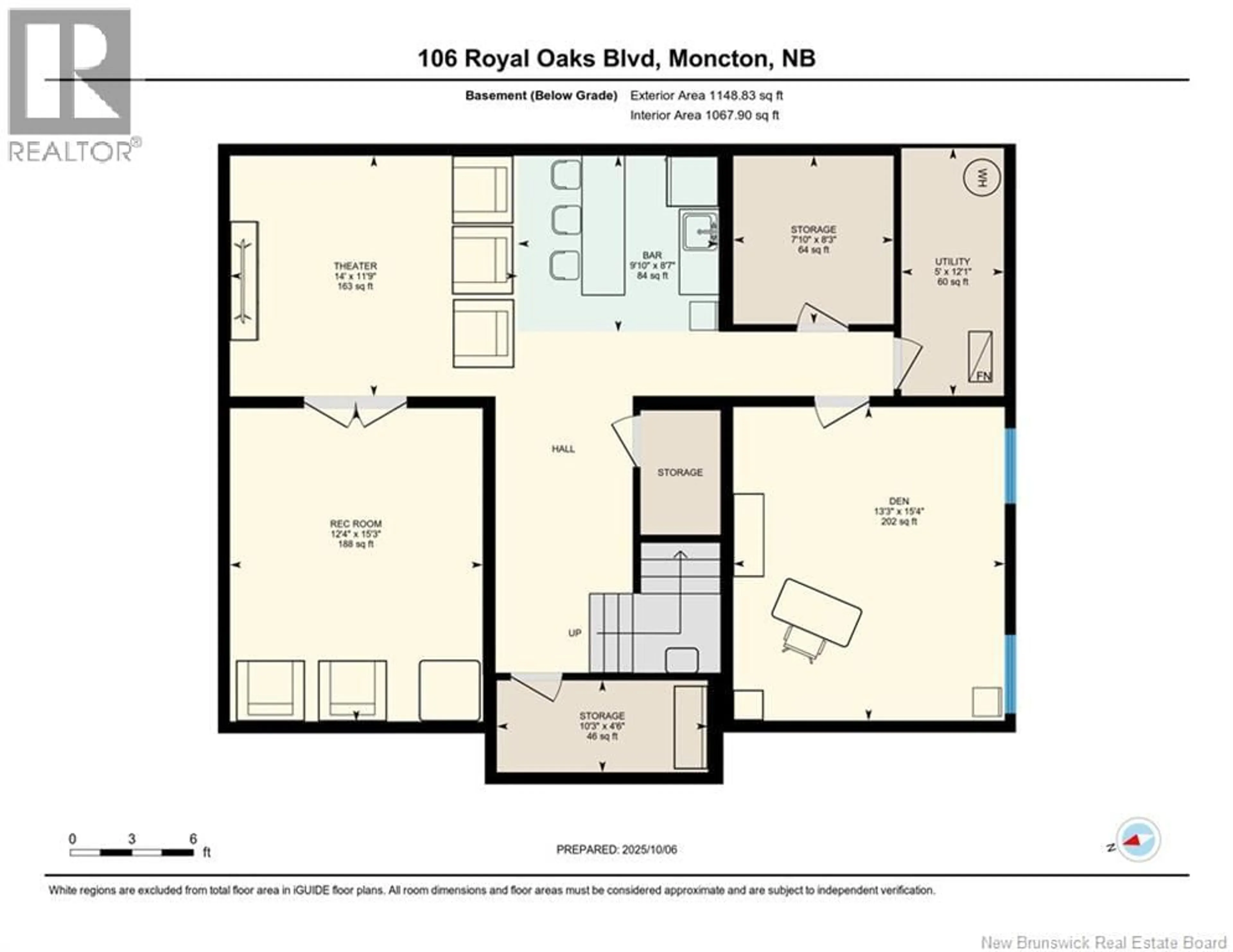 Floor plan for 106 ROYAL OAKS BOULEVARD, Moncton New Brunswick E1H3P2