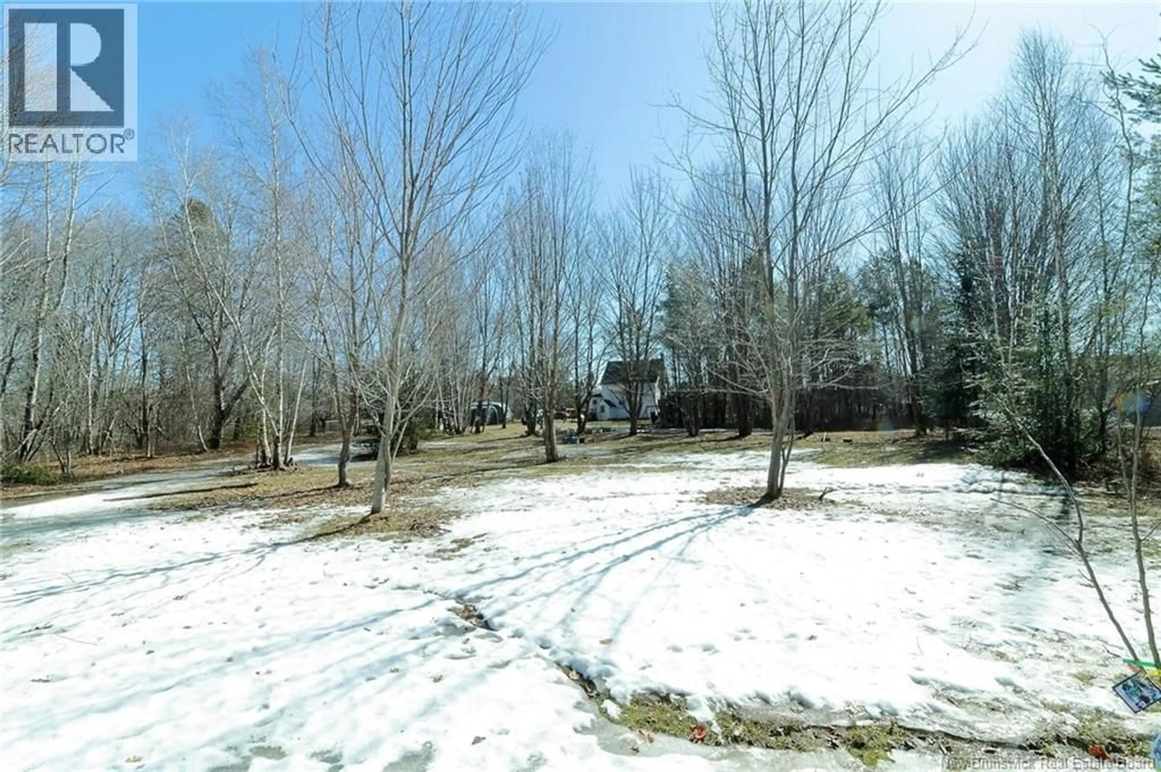 A pic from outside/outdoor area/front of a property/back of a property/a pic from drone, forest/trees view for 4351 ROUTE 10, New Zion New Brunswick E4B1A7