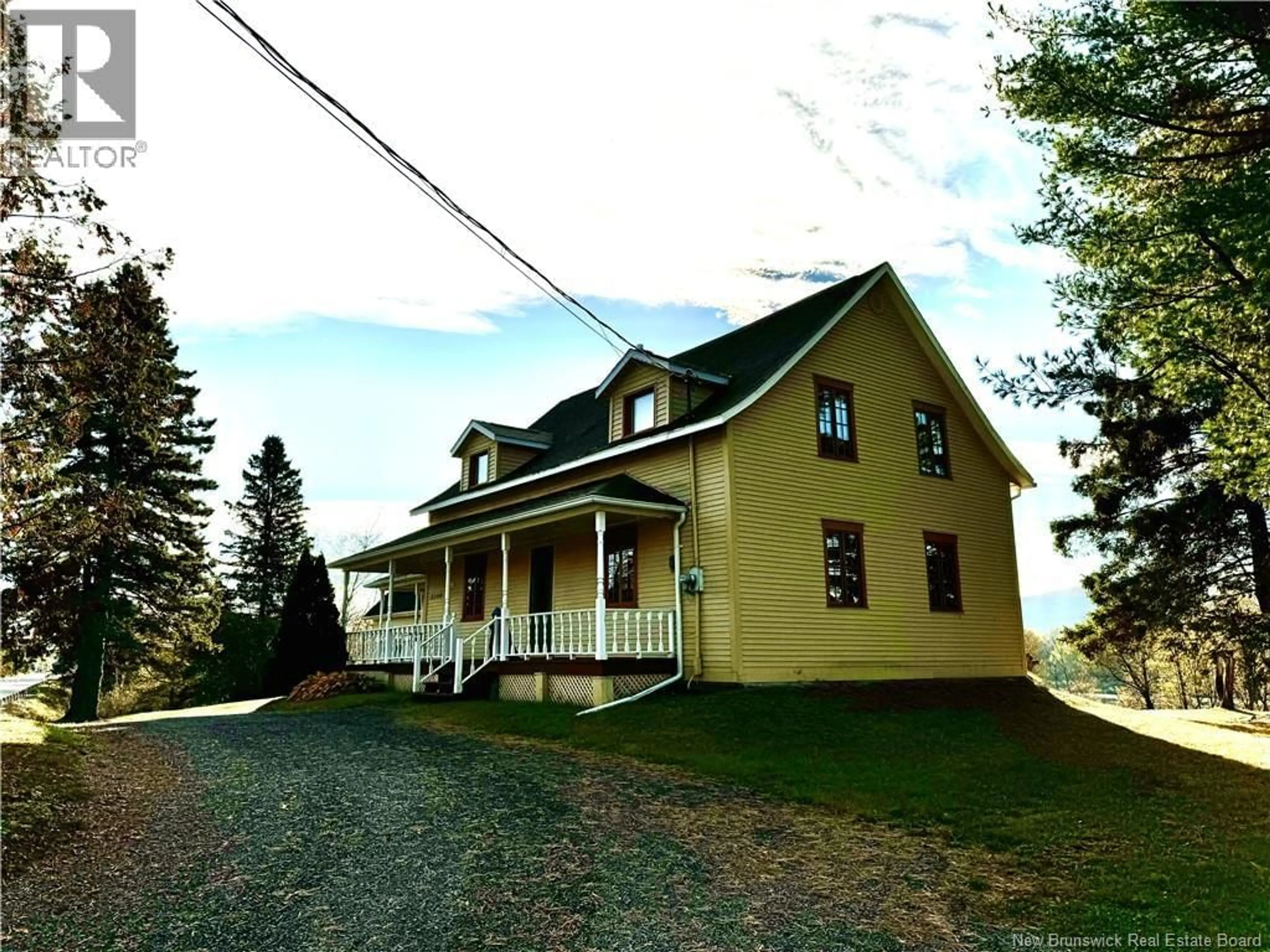 A pic from outside/outdoor area/front of a property/back of a property/a pic from drone, unknown for 2396 CENTRALE STREET, St-Hilaire New Brunswick E3V4W1