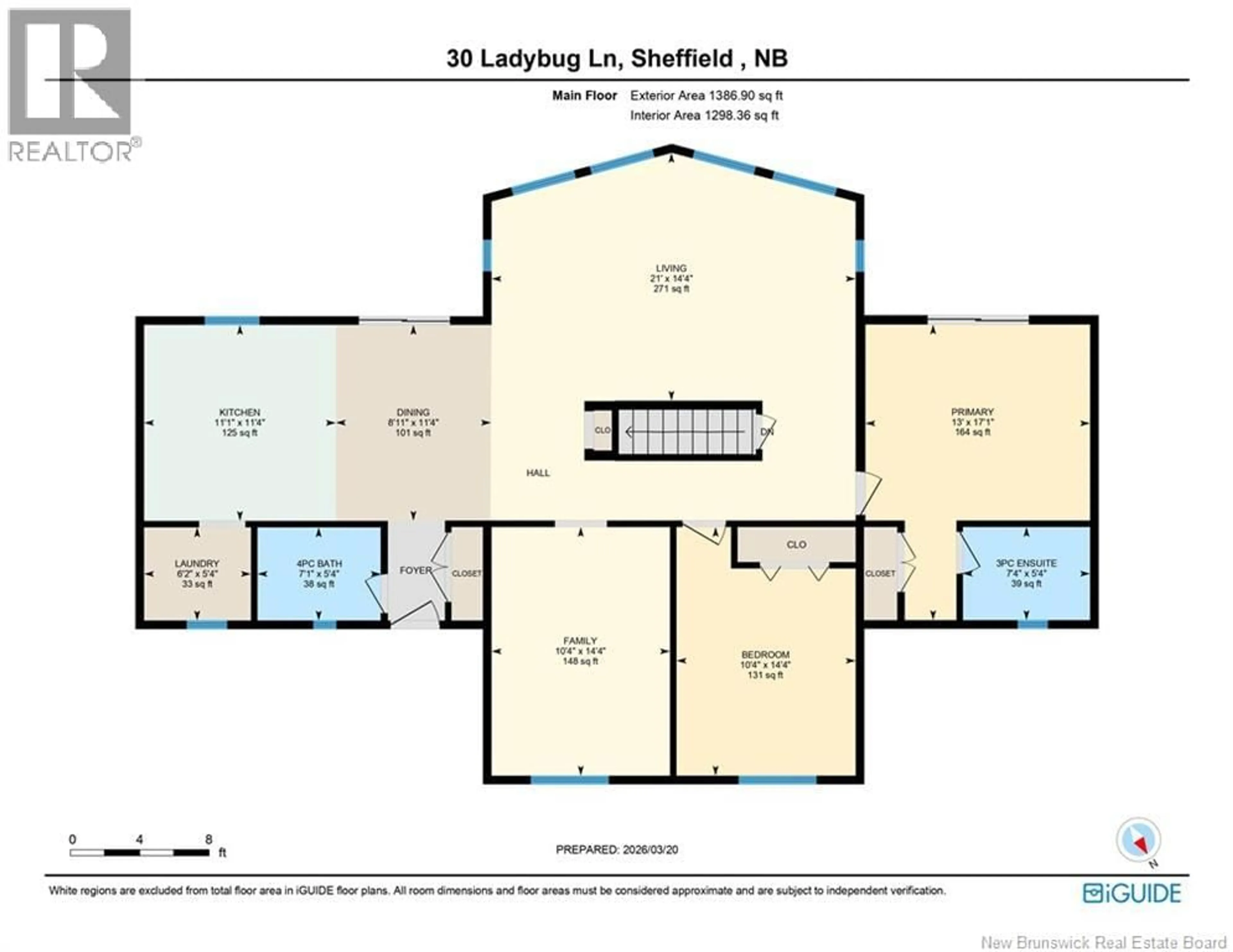 Floor plan for 30 LADYBUG LANE, Lakeville Corner New Brunswick E4B1J7