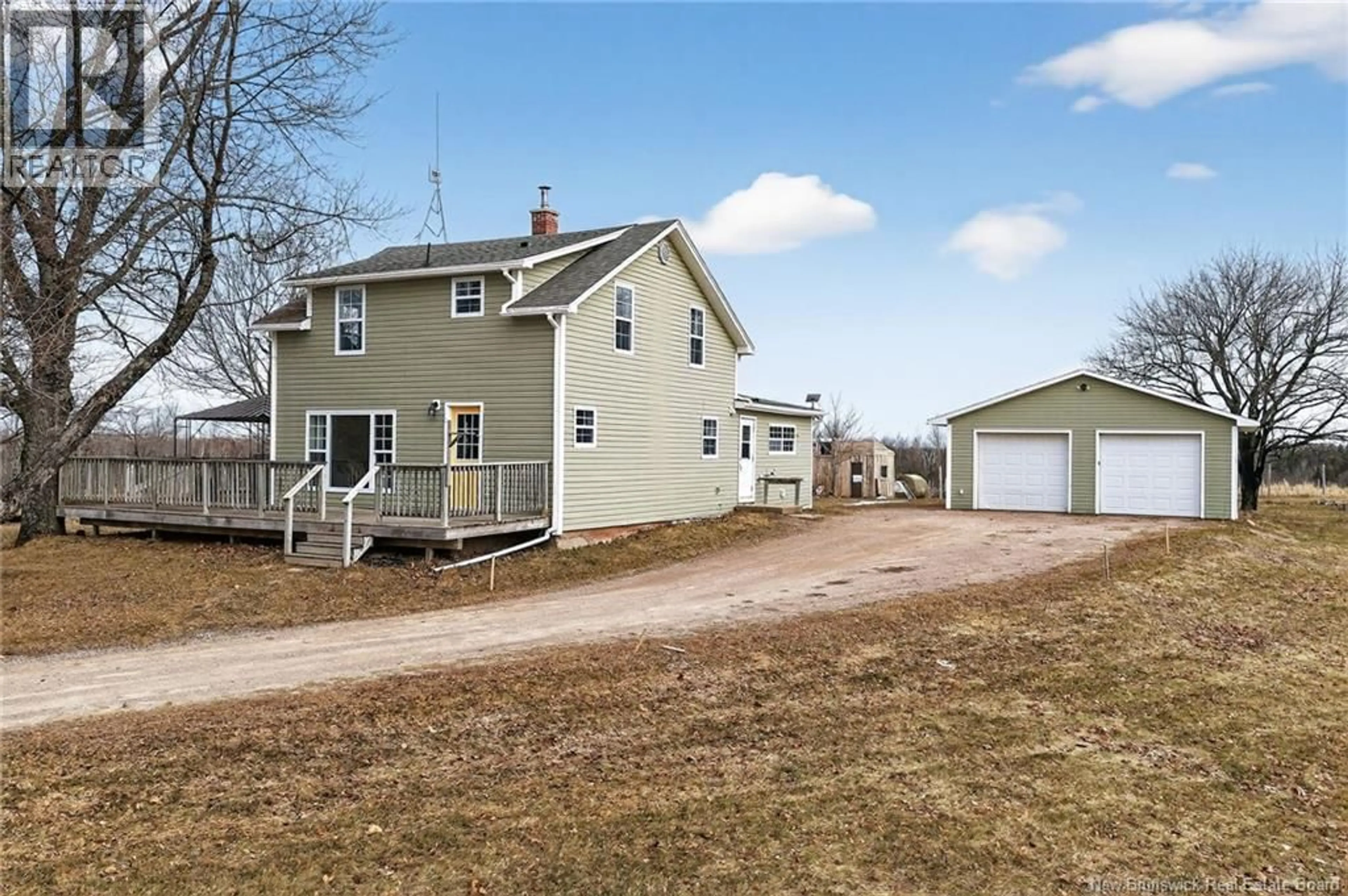 A pic from outside/outdoor area/front of a property/back of a property/a pic from drone, street for 1793 ROUTE 885, Havelock New Brunswick E4Z5M2