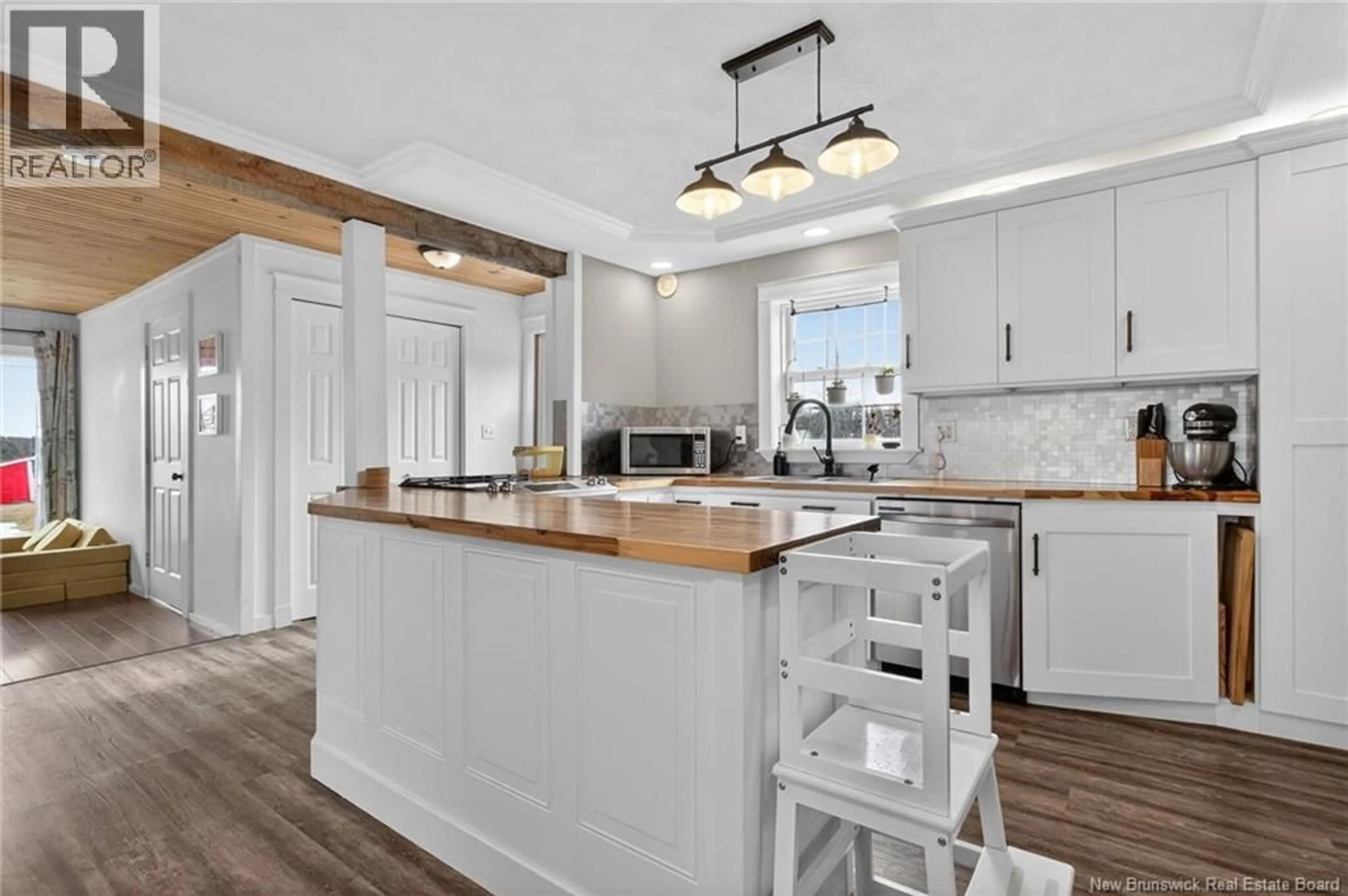 Open concept kitchen, unknown for 1793 ROUTE 885, Havelock New Brunswick E4Z5M2