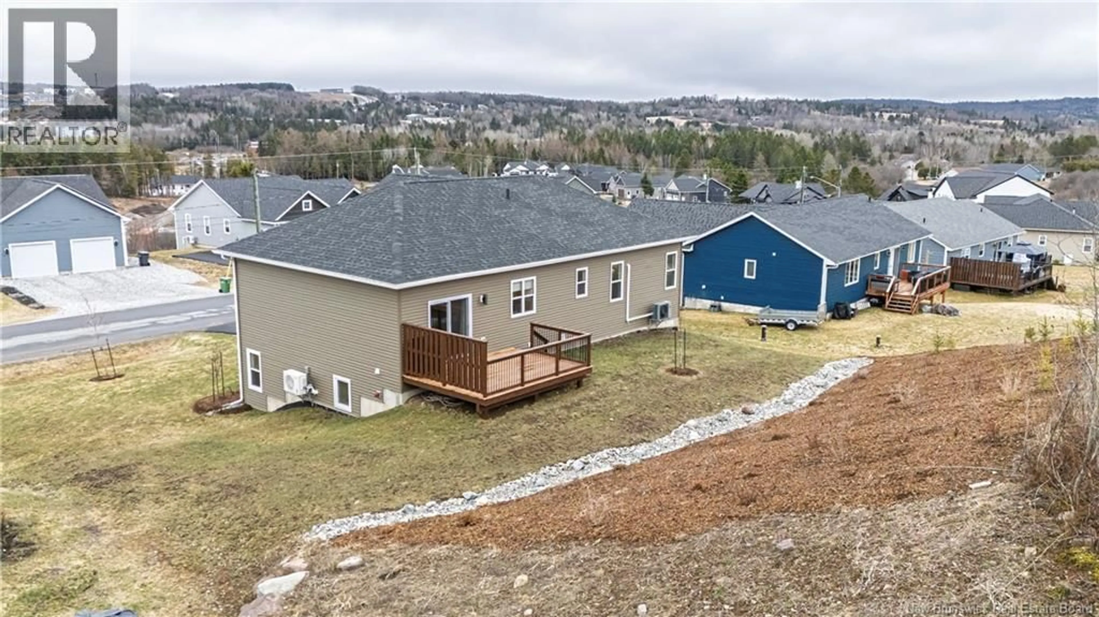 A pic from outside/outdoor area/front of a property/back of a property/a pic from drone, unknown for 14 APPLE BLOSSOM TRAIL, Hampton New Brunswick E5N0L7