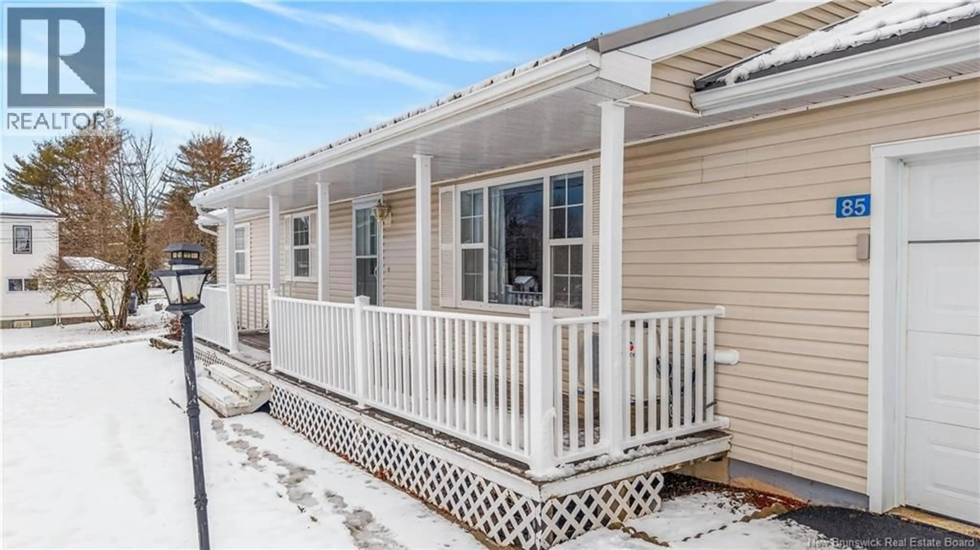 Home with vinyl exterior material, street for 85 MAIN STREET, St George New Brunswick E5C3J4