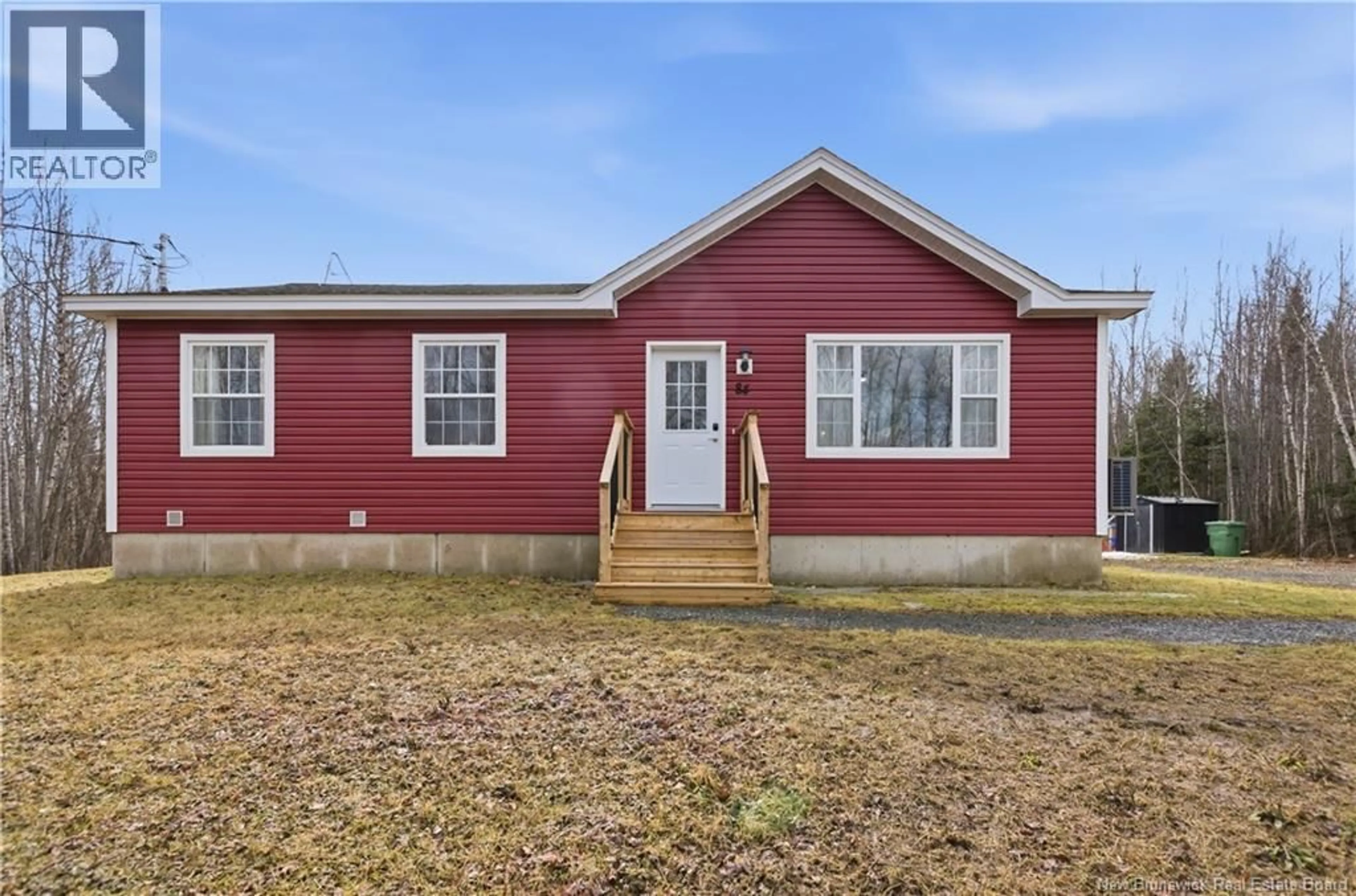 Home with vinyl exterior material, building for 84 OLEARY STREET, Rusagonis New Brunswick E3B0R2